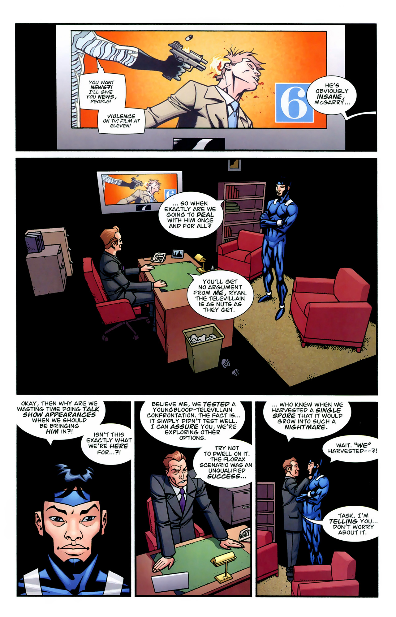 Read online Youngblood (2008) comic -  Issue #6 - 7