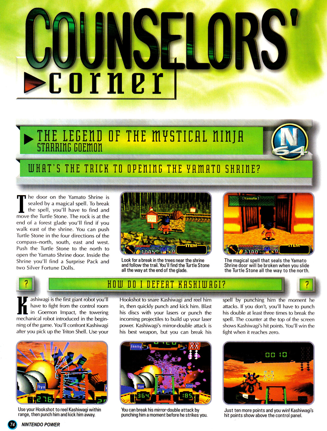 Read online Nintendo Power comic -  Issue #110 - 80