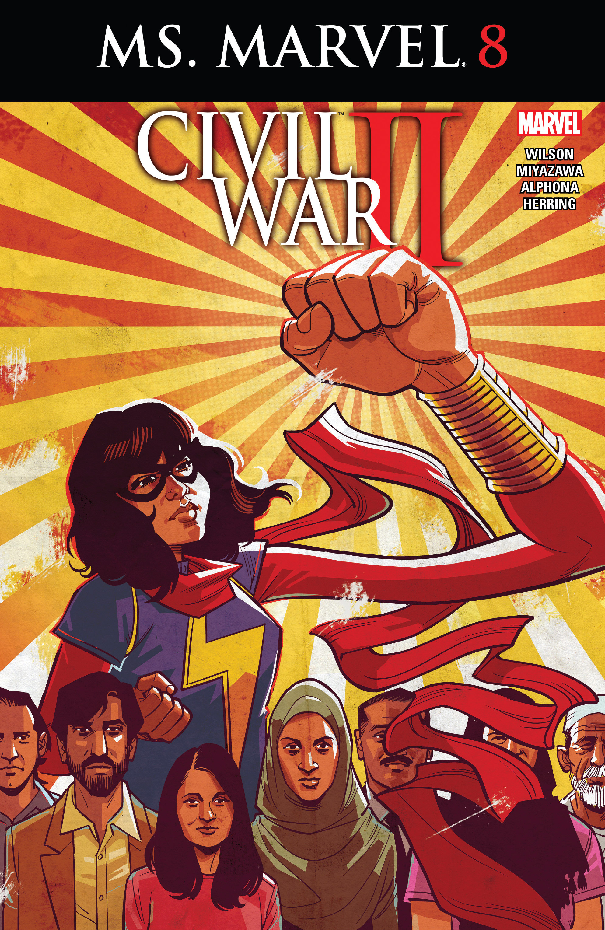 Read online Ms. Marvel (2016) comic -  Issue #8 - 1