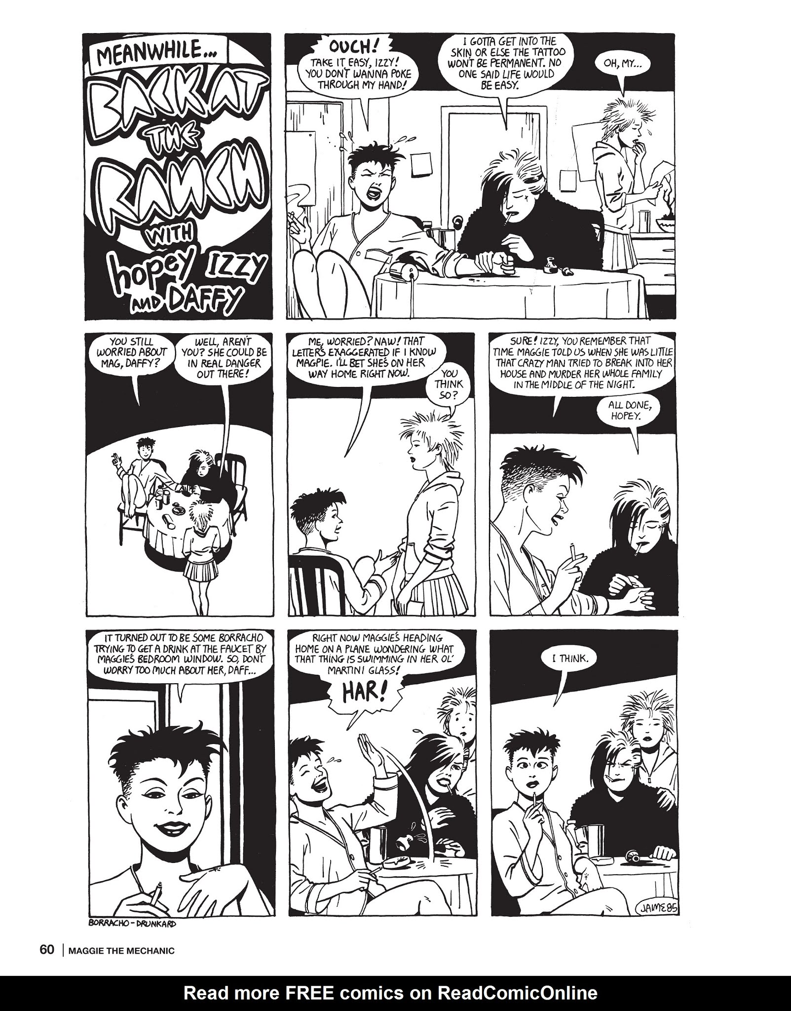 Read online Maggie the Mechanic: The Love & Rockets Library - Locas comic -  Issue # TPB (Part 1) - 60