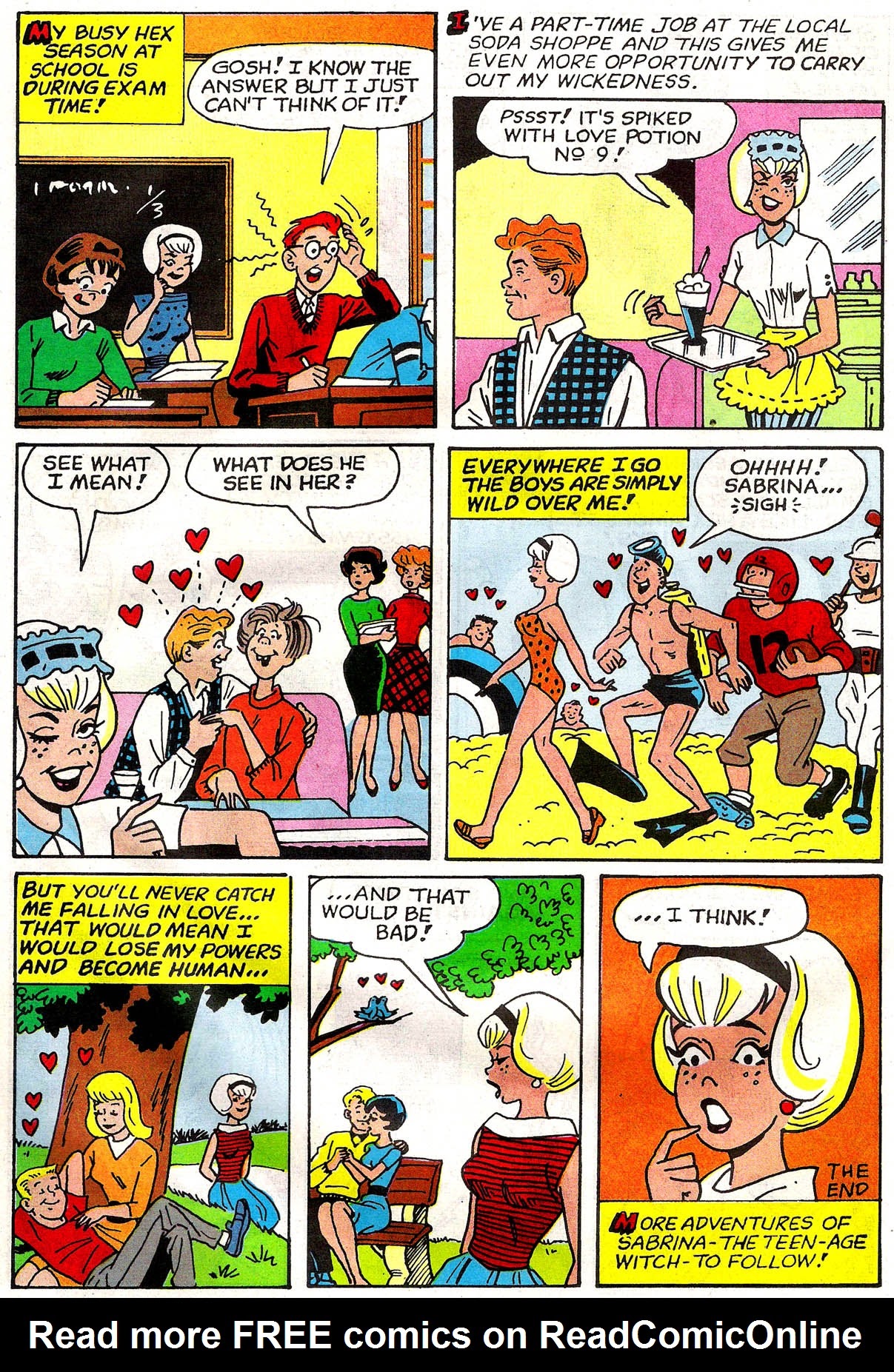 Read online Sabrina's Holiday Spectacular comic -  Issue #1 - 16