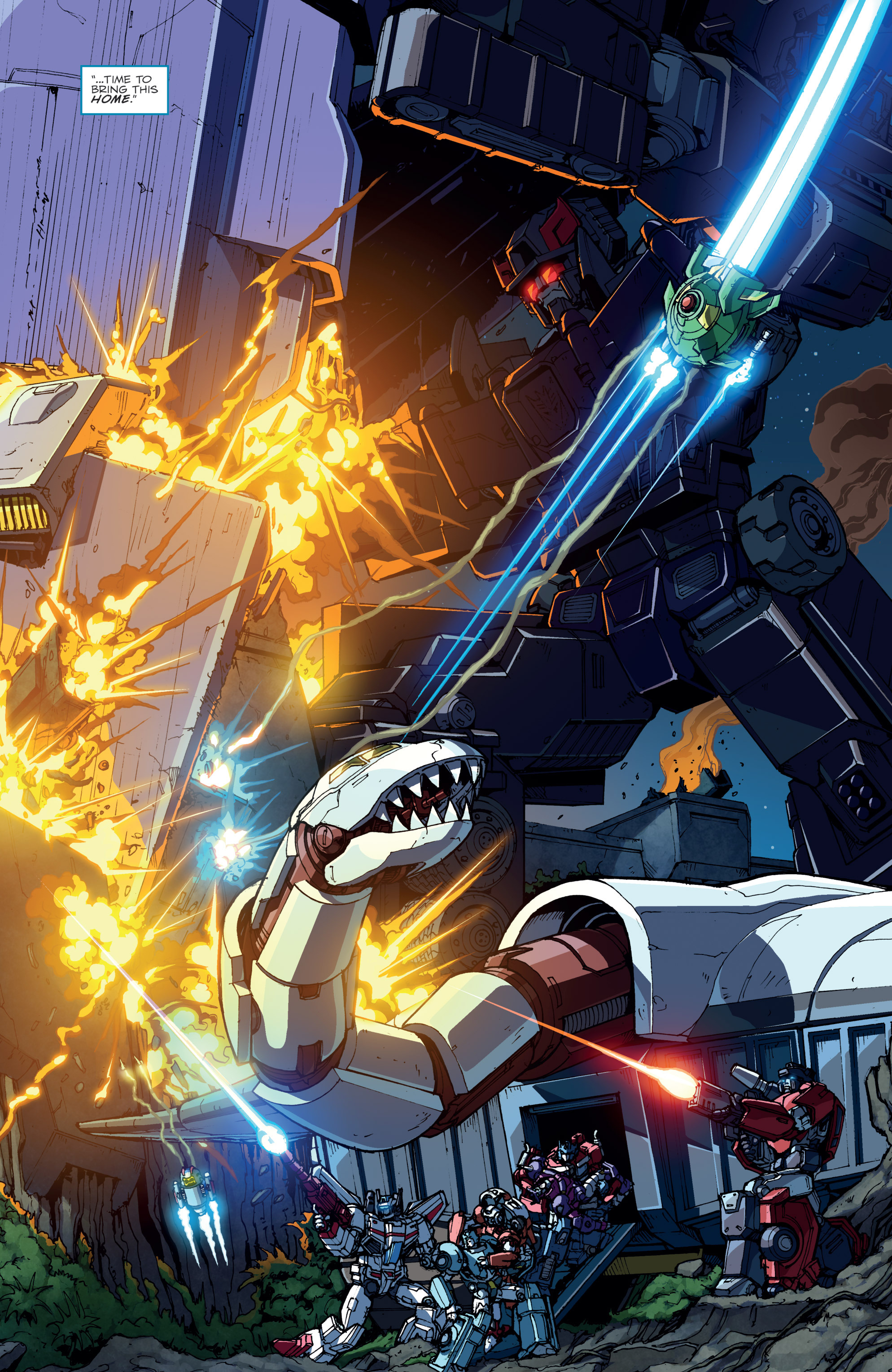 Read online Transformers: Robots In Disguise (2012) comic -  Issue #32 - 19