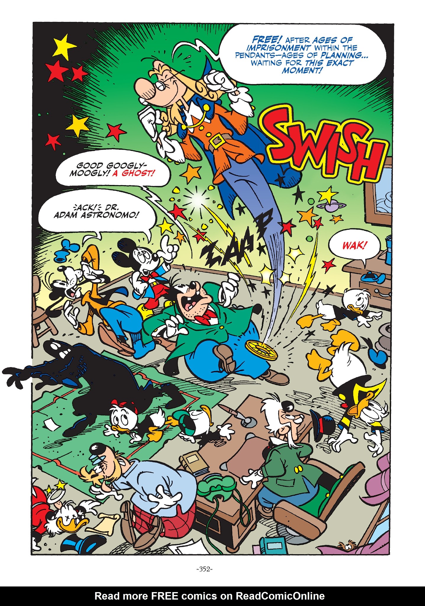 Read online Mickey and Donald: The Search For the Zodiac Stone comic -  Issue # TPB - 351