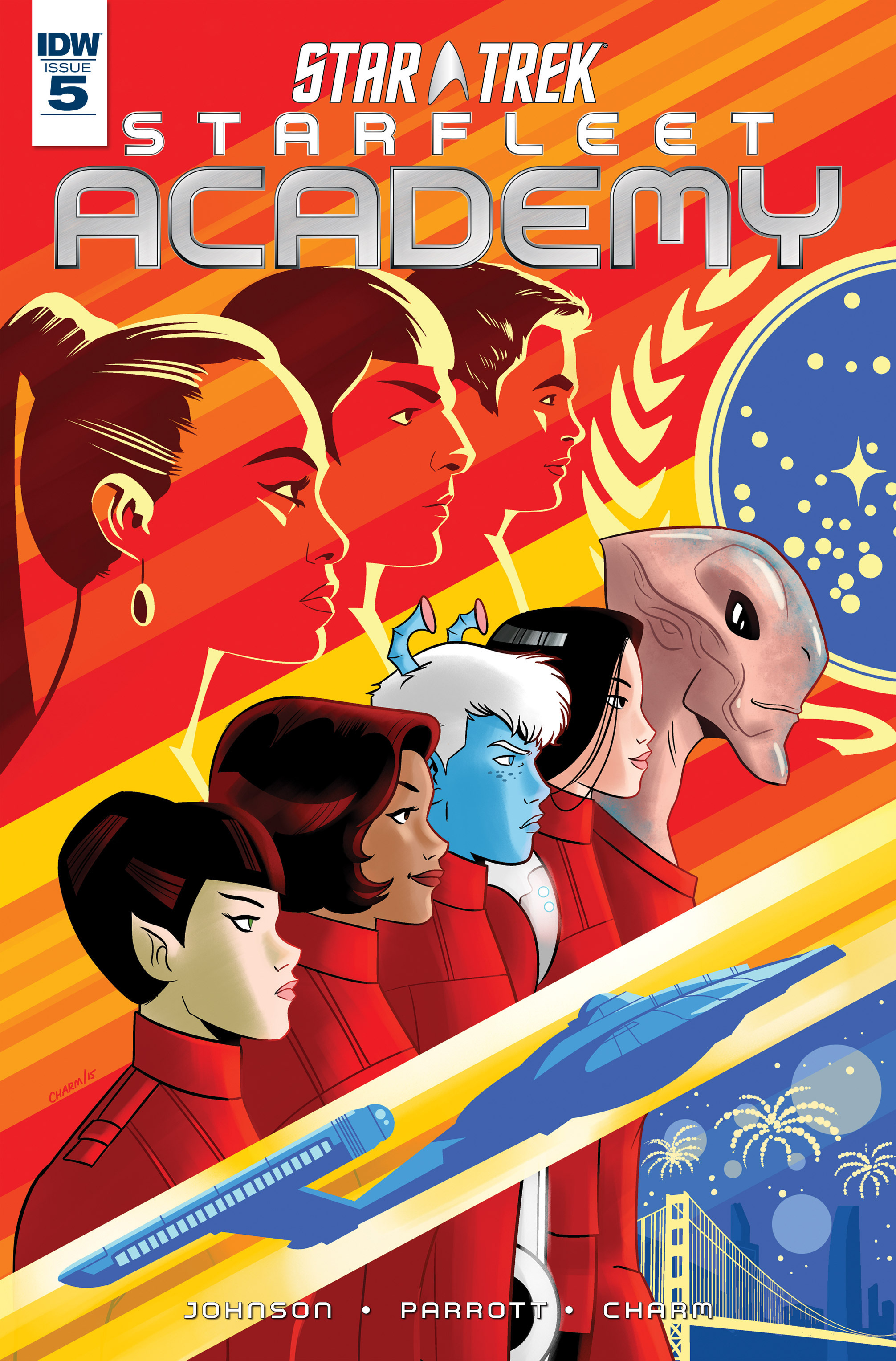 Read online Star Trek: Starfleet Academy (2015) comic -  Issue #5 - 1