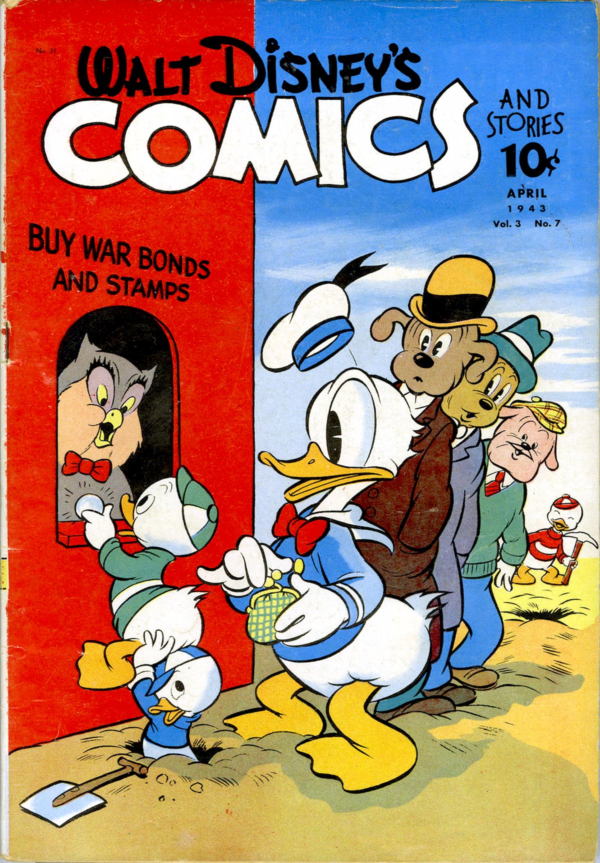 Read online Walt Disney's Comics and Stories comic -  Issue #31 - 1