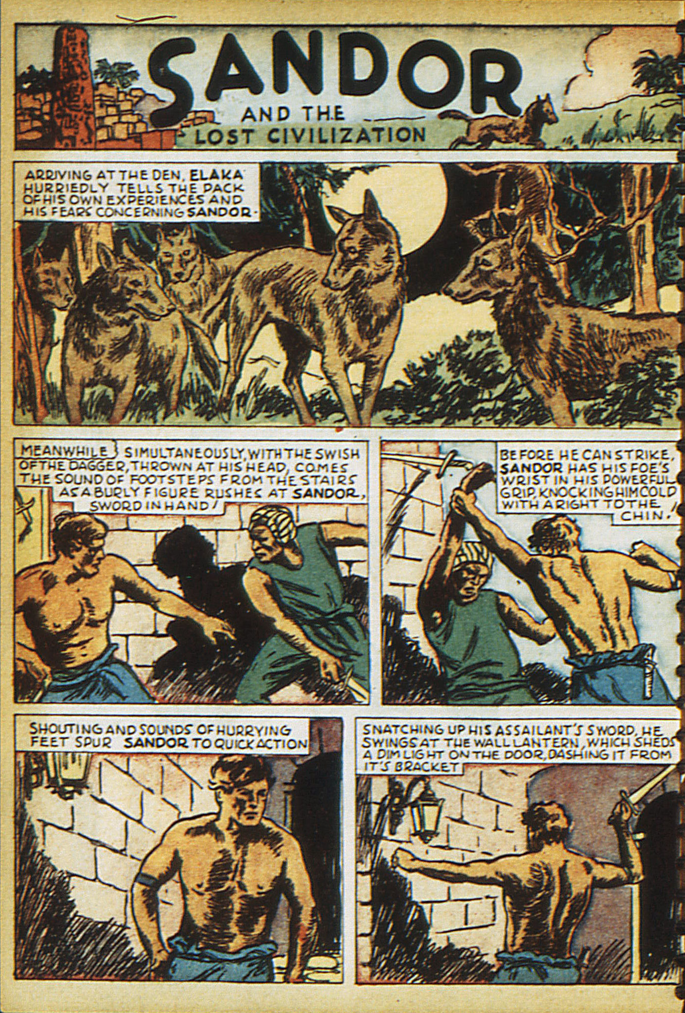 Read online Adventure Comics (1938) comic -  Issue #16 - 17