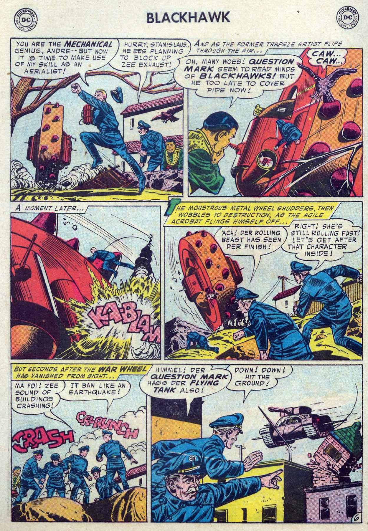 Read online Blackhawk (1957) comic -  Issue #109 - 28