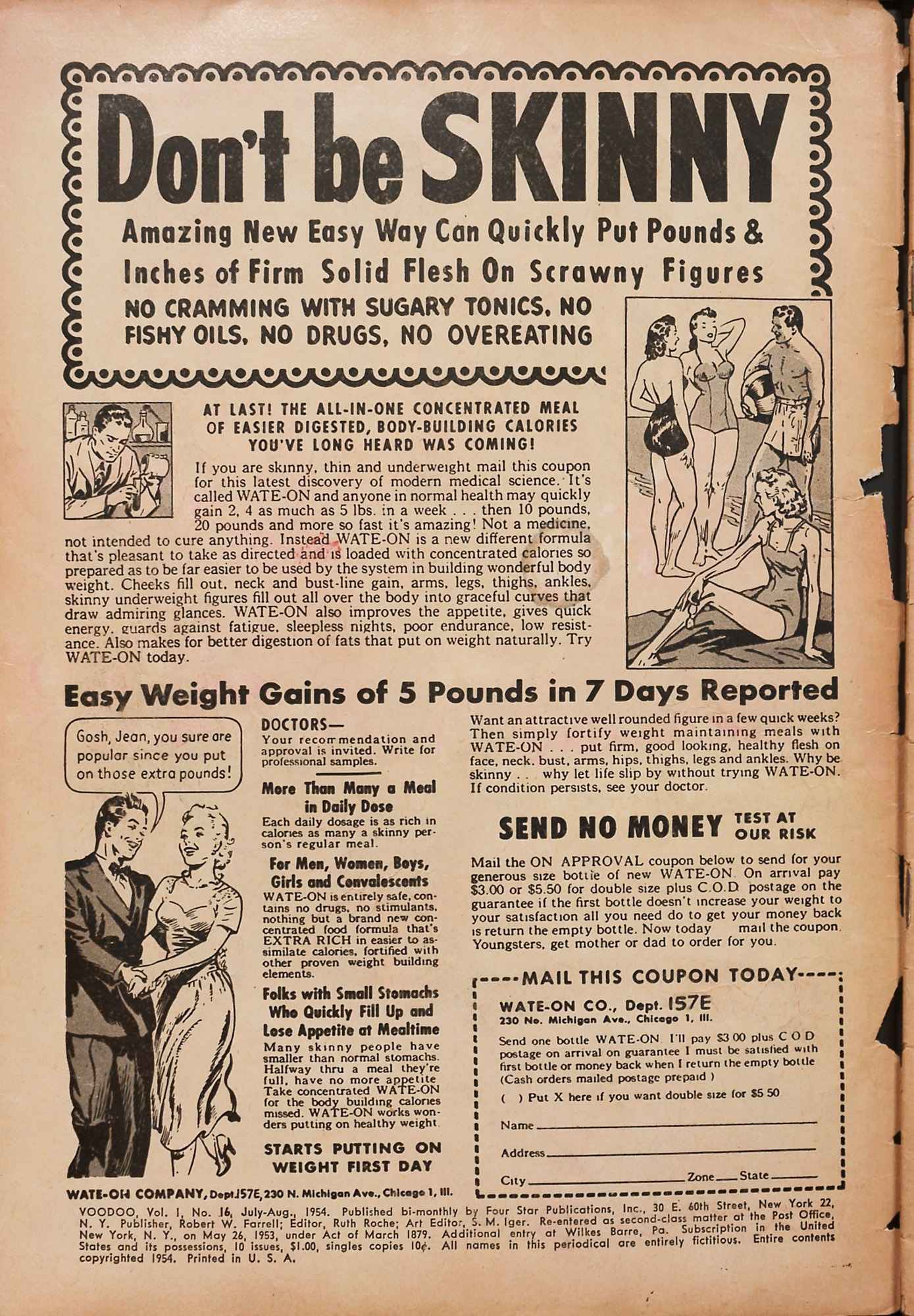 Read online Voodoo (1952) comic -  Issue #16 - 2