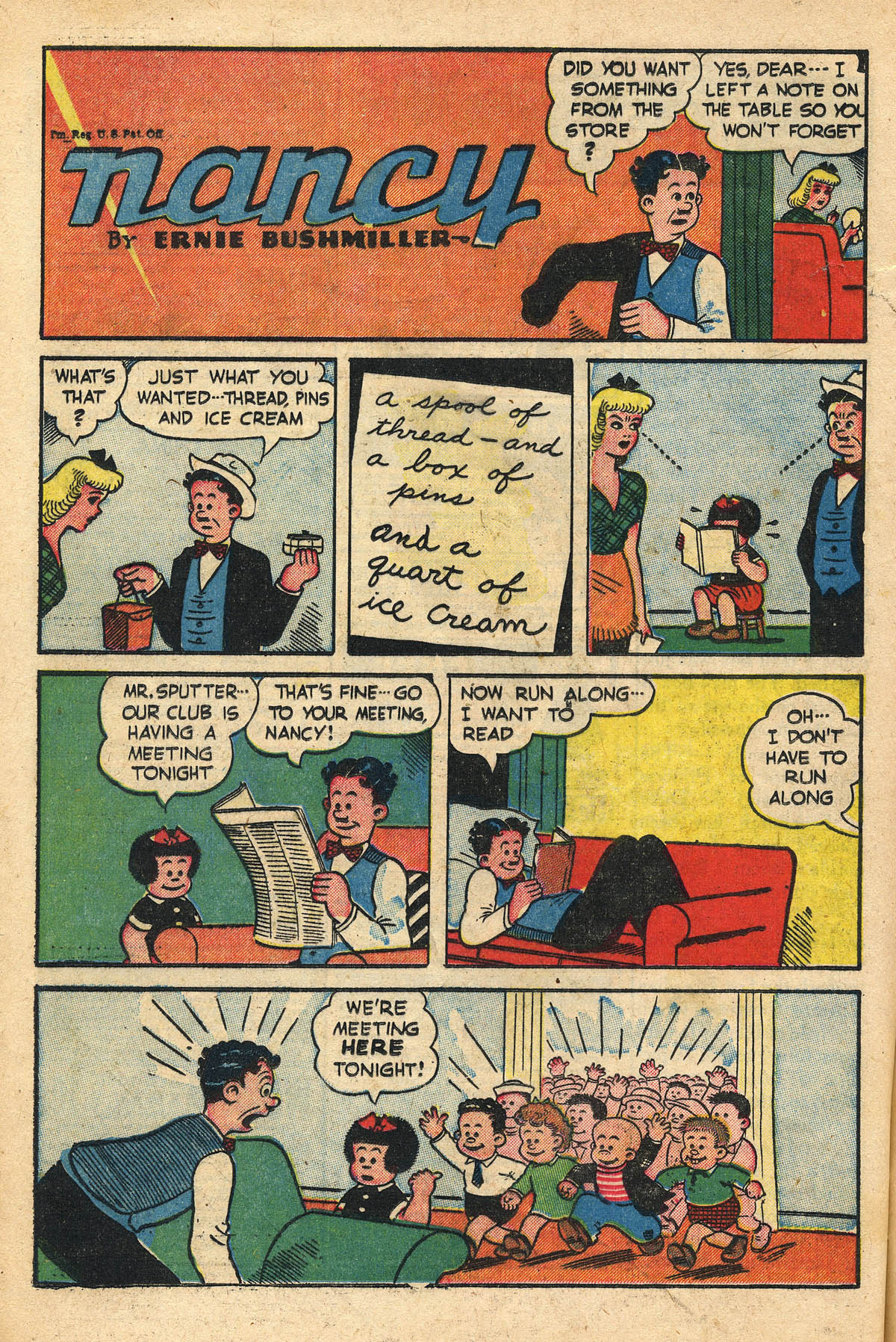 Read online Comics on Parade comic -  Issue #82 - 20