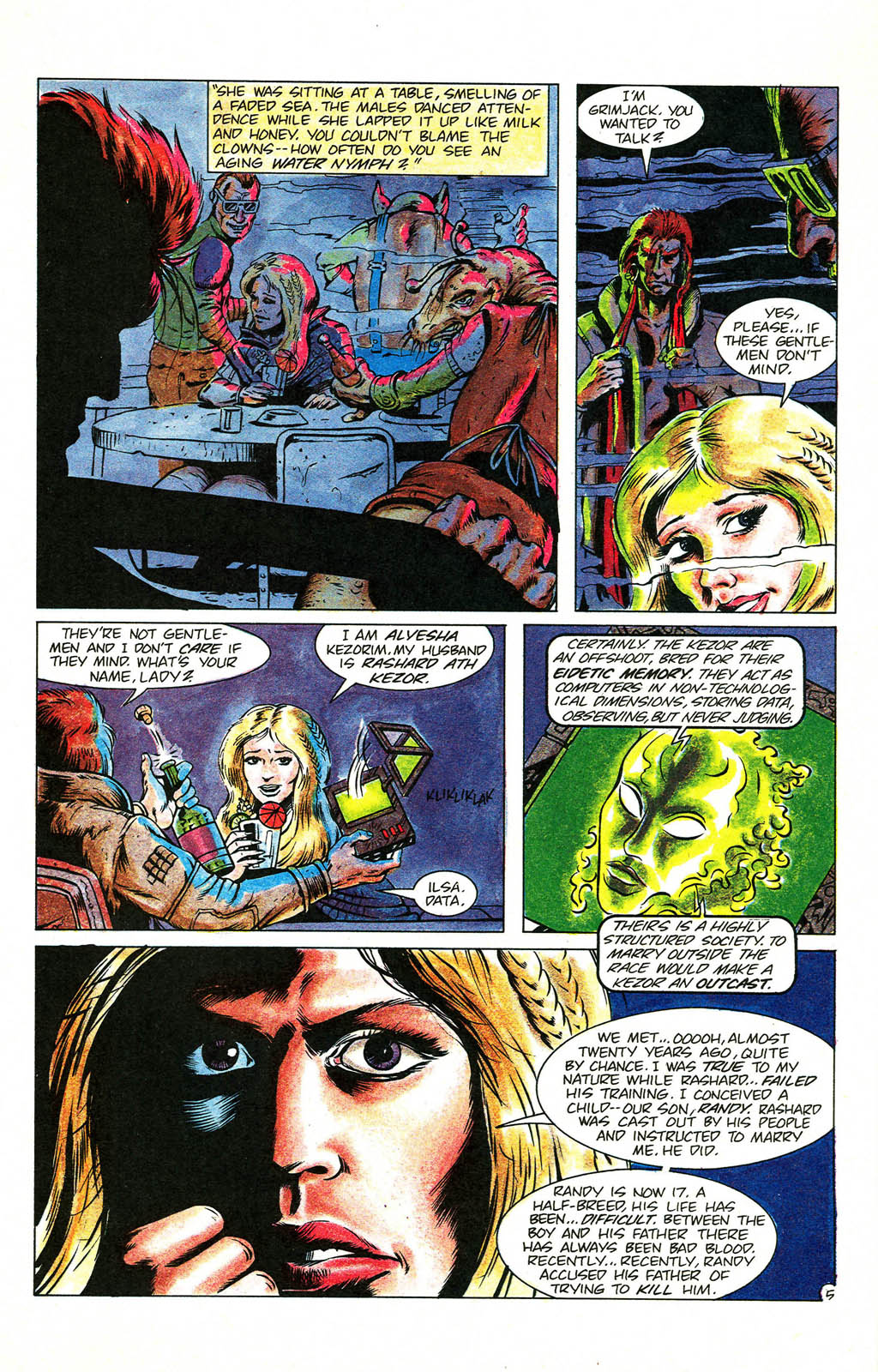 Read online Grimjack comic -  Issue #59 - 7