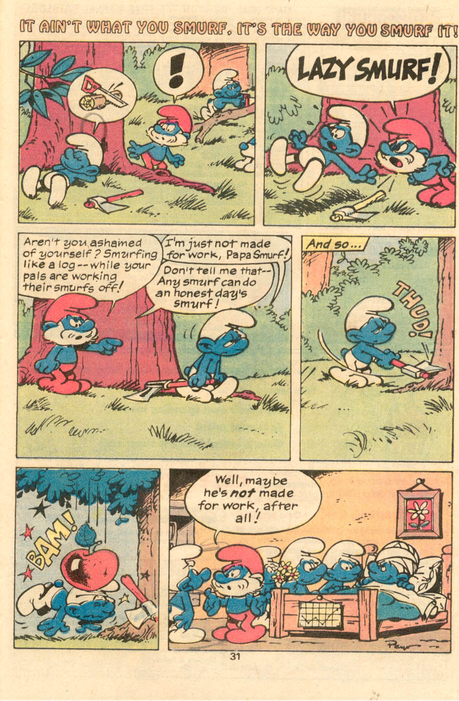 Read online Smurfs comic -  Issue #1 - 25