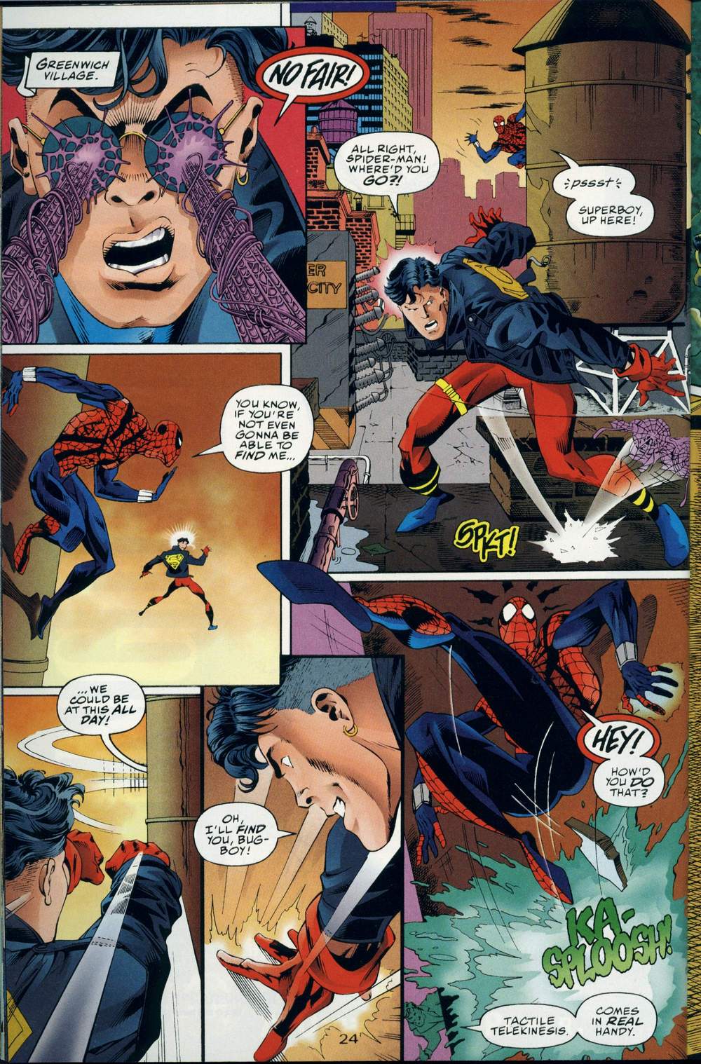 Read online DC vs. Marvel comic -  Issue #3 - 25