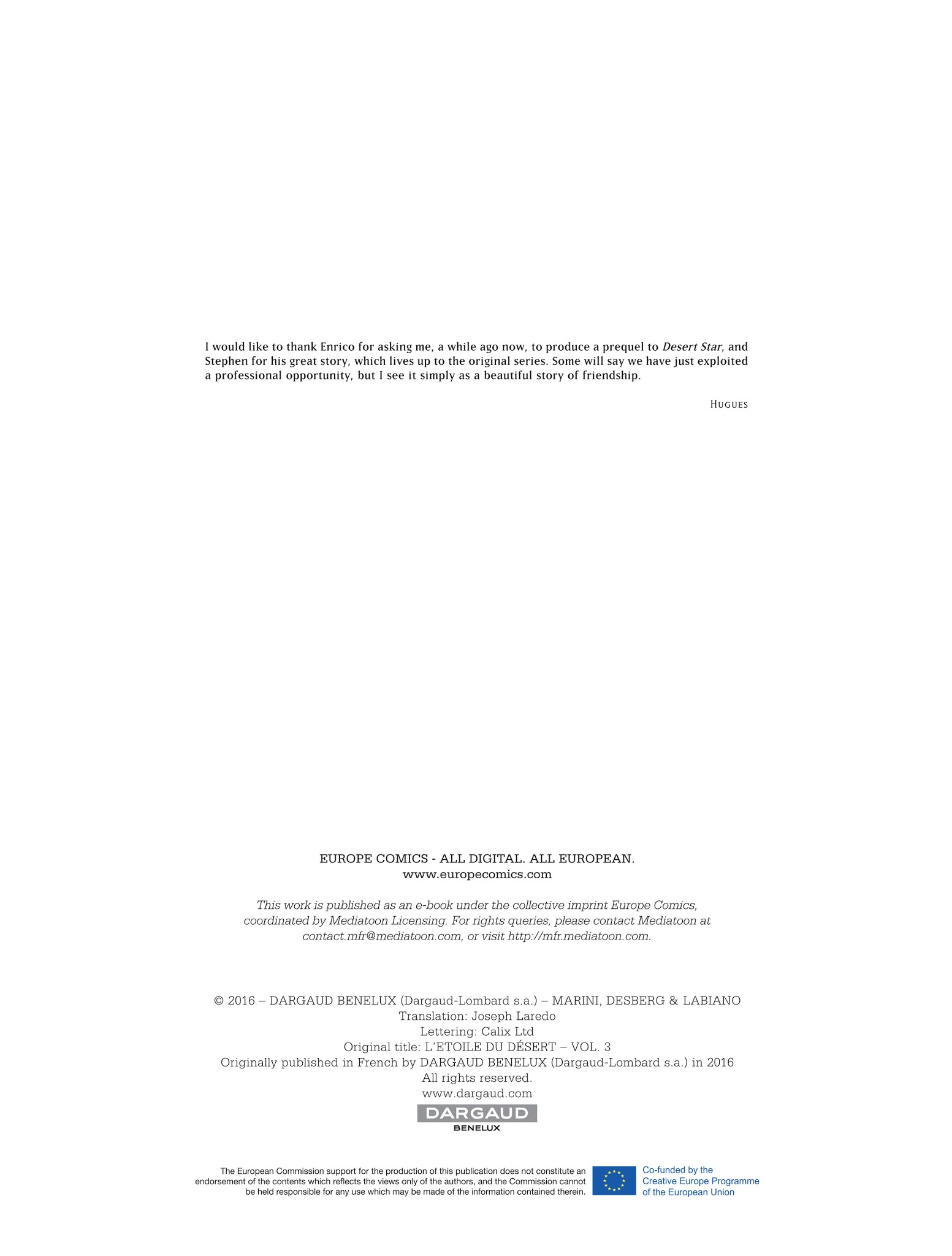 Read online Desert Star comic -  Issue #3 - 4