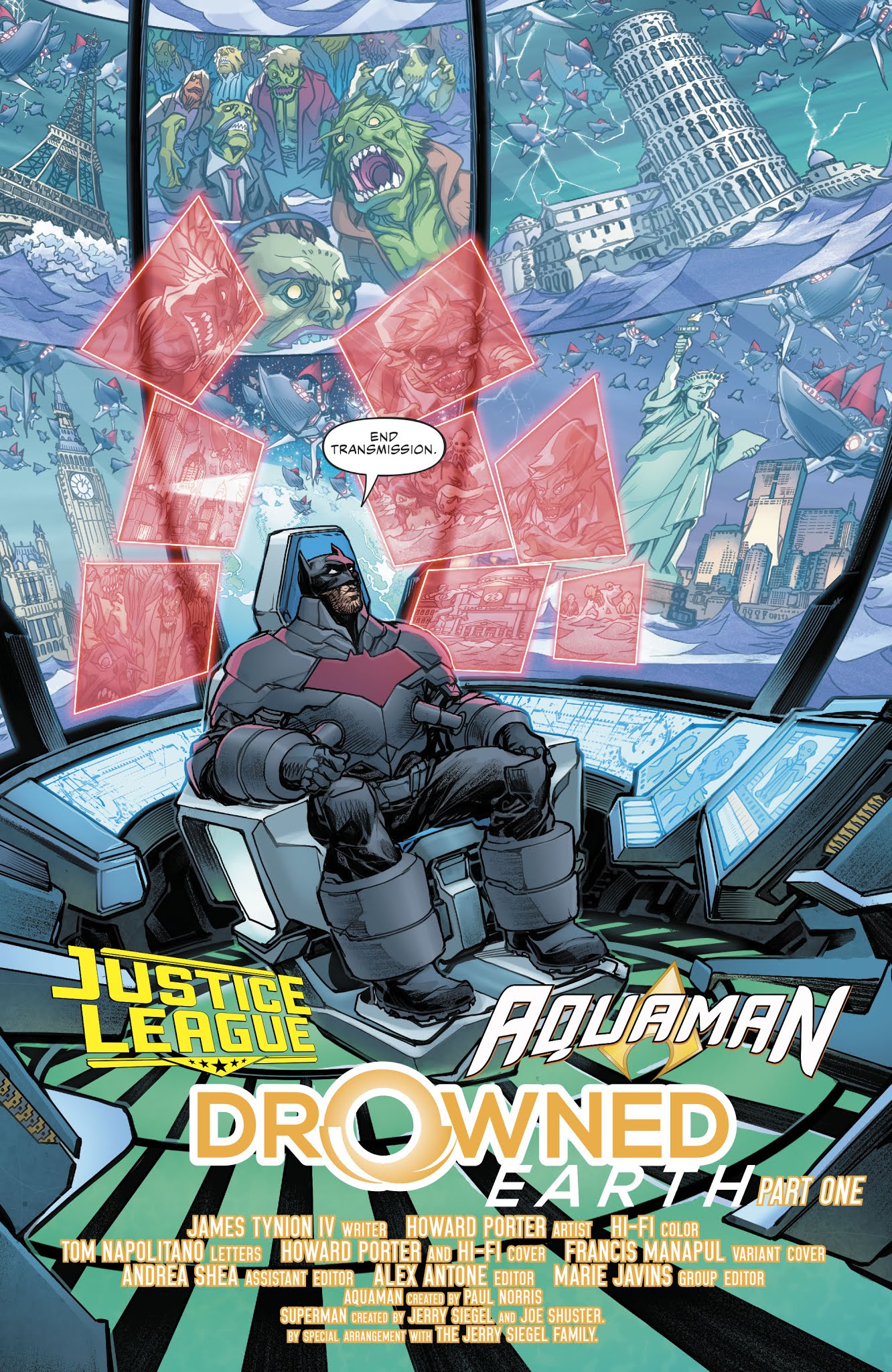 Read online Justice League/Aquaman: Drowned Earth Special comic -  Issue # Full - 11