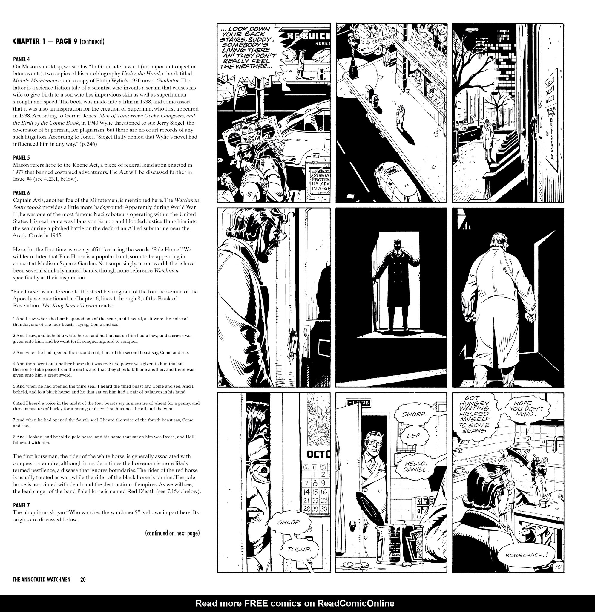 Read online Watchmen: The Annotated Edition comic -  Issue # TPB - 20