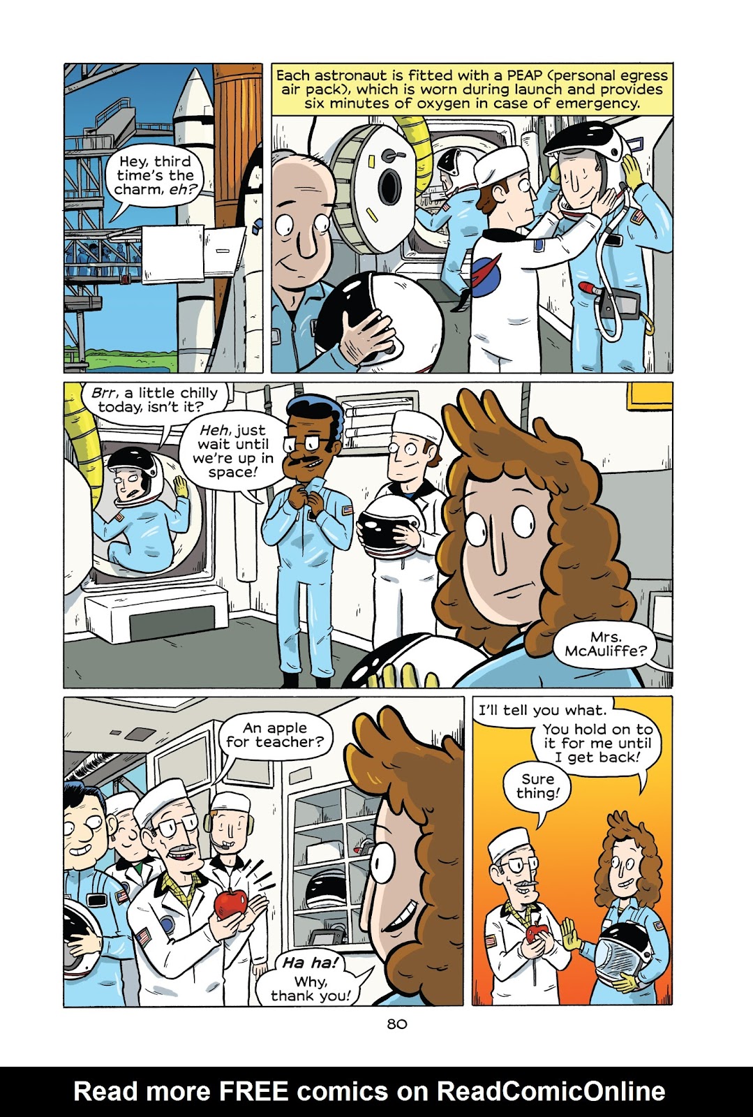History Comics: The Challenger Disaster: Tragedy in the Skies issue TPB - Page 86
