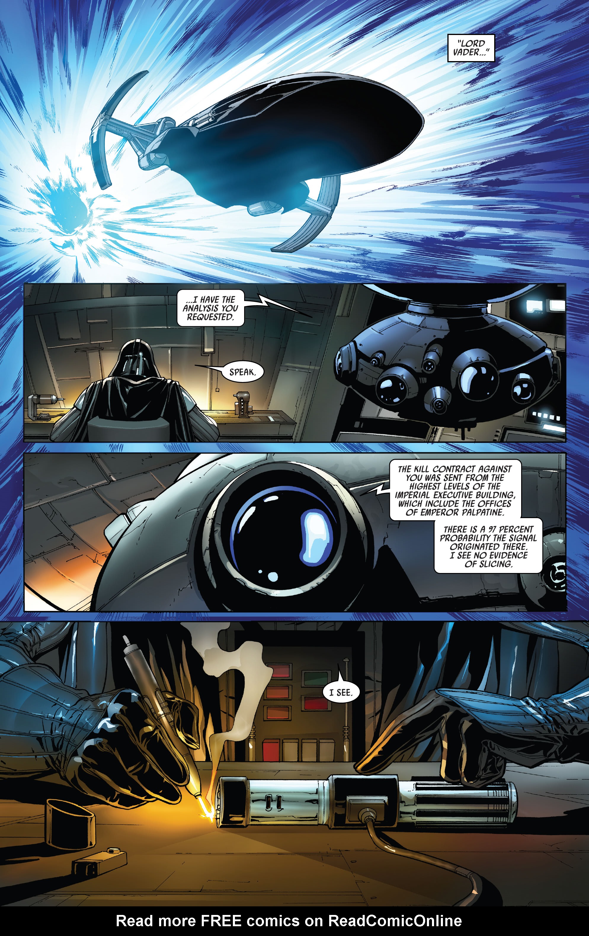 Read online Star Wars: Darth Vader by Charles Soule Omnibus comic -  Issue # TPB (Part 3) - 26