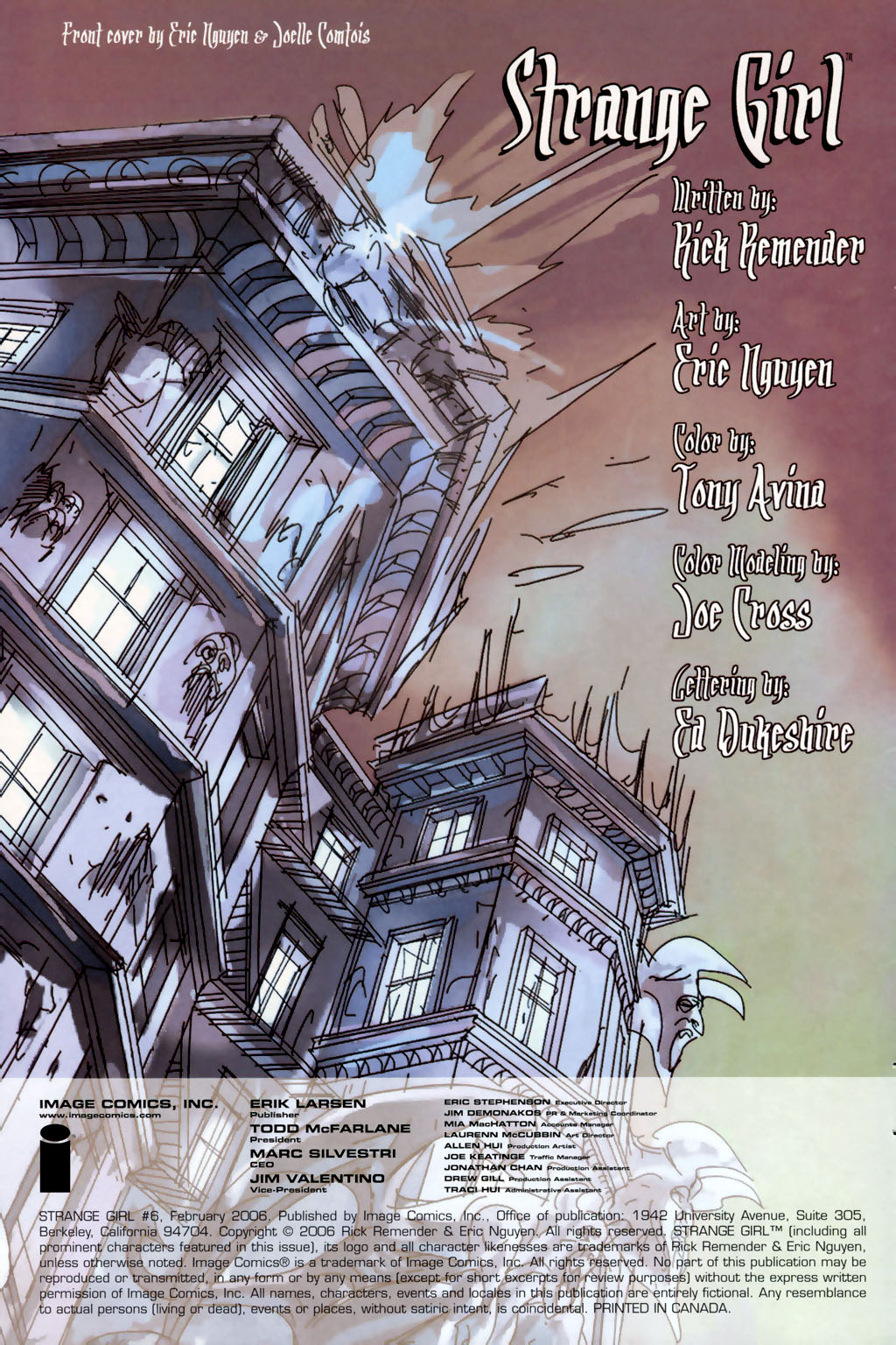 Read online Strange Girl comic -  Issue #6 - 2