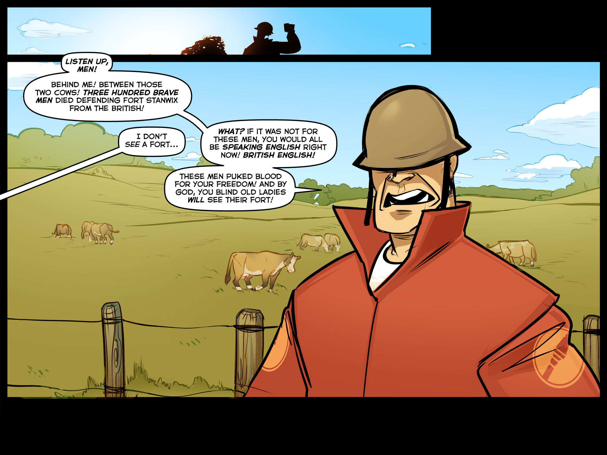 Read online Team Fortress 2 comic -  Issue #1 - 31