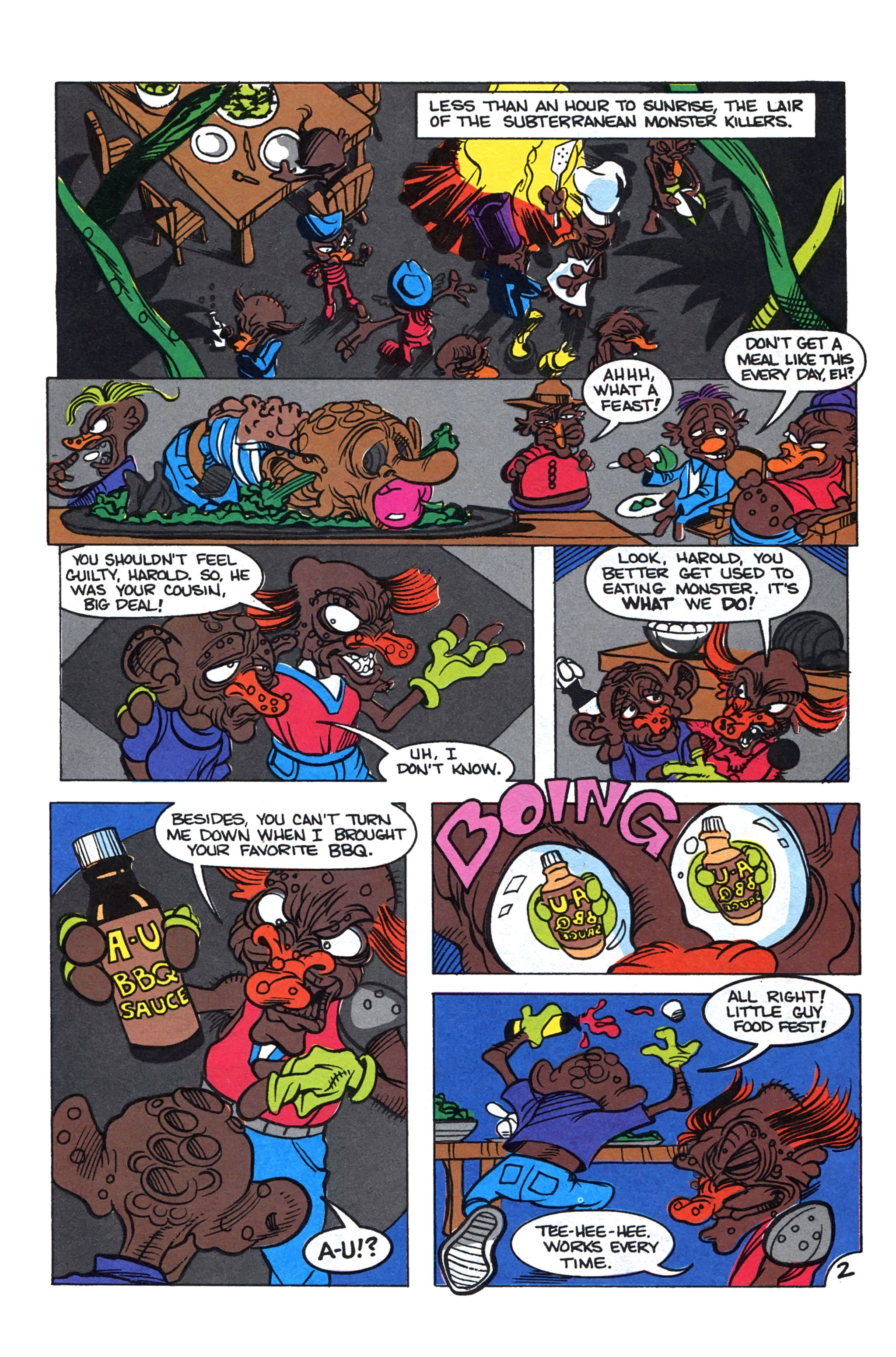 Read online Little Monsters comic -  Issue #3 - 4
