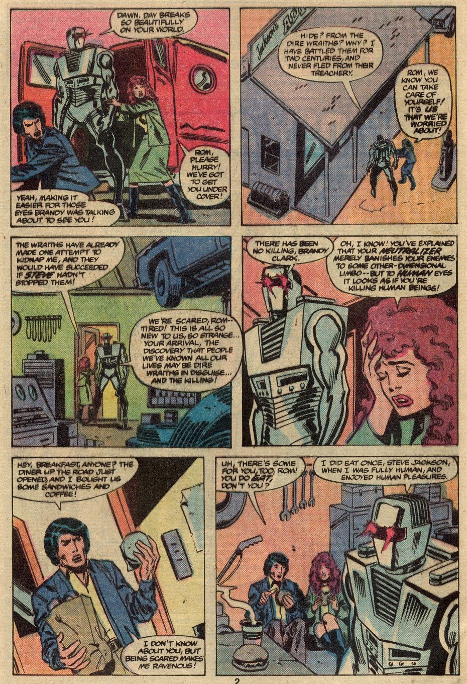 Read online ROM (1979) comic -  Issue #6 - 3
