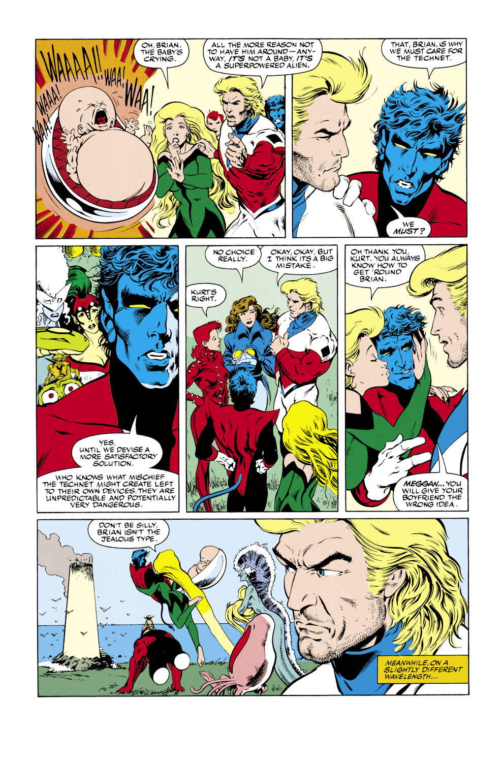 Read online Excalibur (1988) comic -  Issue #42 - 21