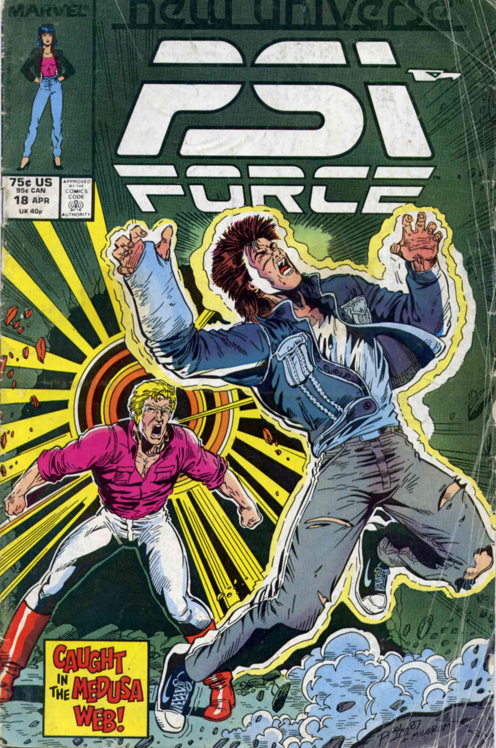 Read online Psi-Force comic -  Issue #18 - 1