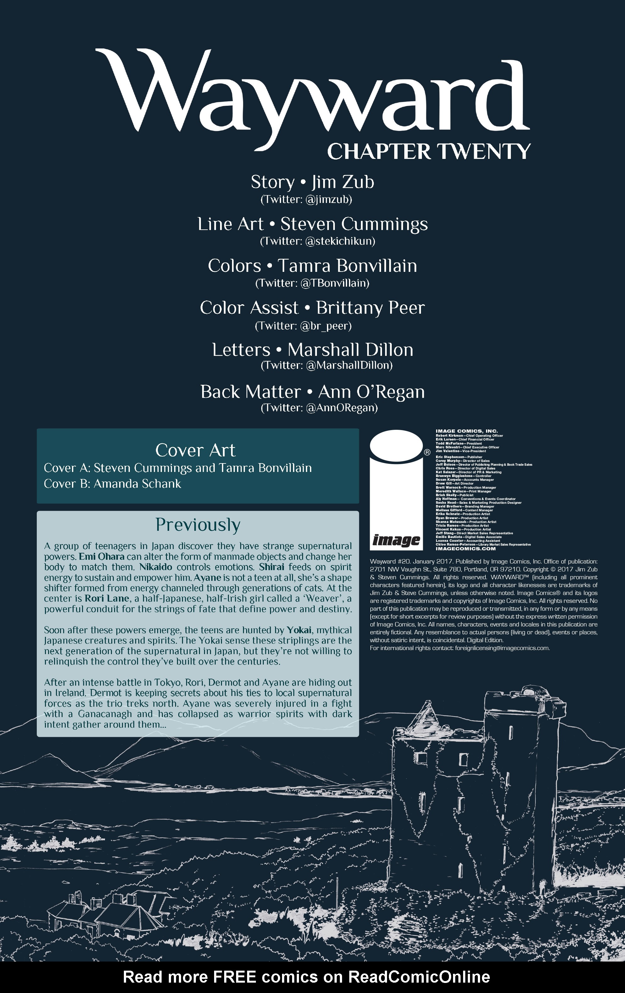 Read online Wayward comic -  Issue #20 - 2