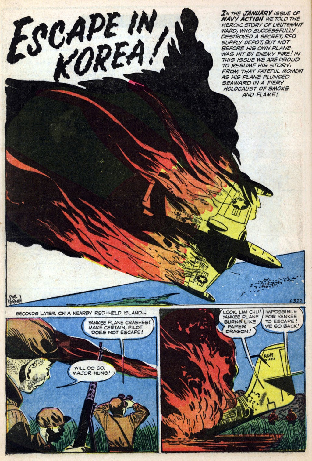 Read online Navy Action (1957) comic -  Issue #16 - 16
