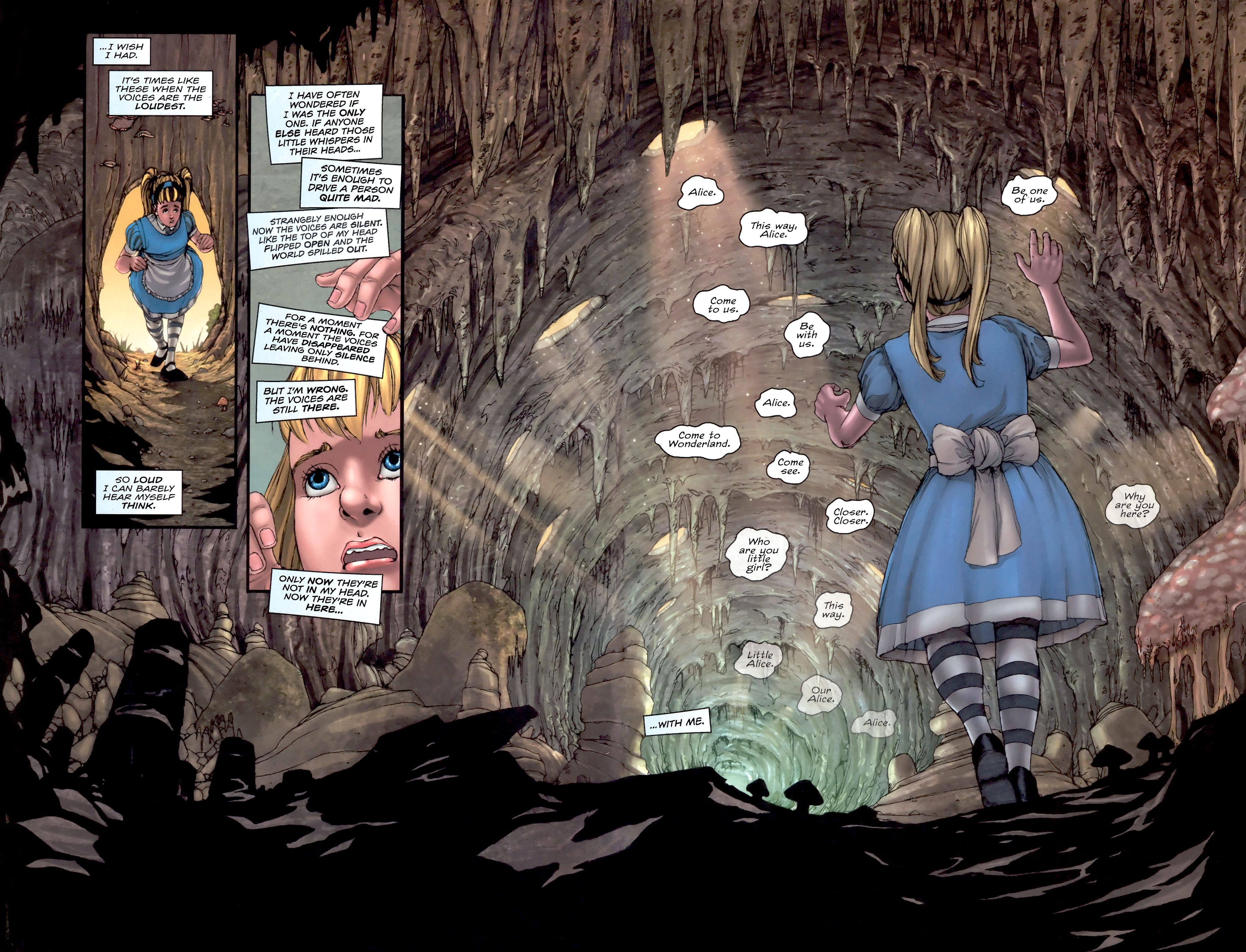 Read online Grimm Fairy Tales presents Alice in Wonderland comic -  Issue #1 - 4