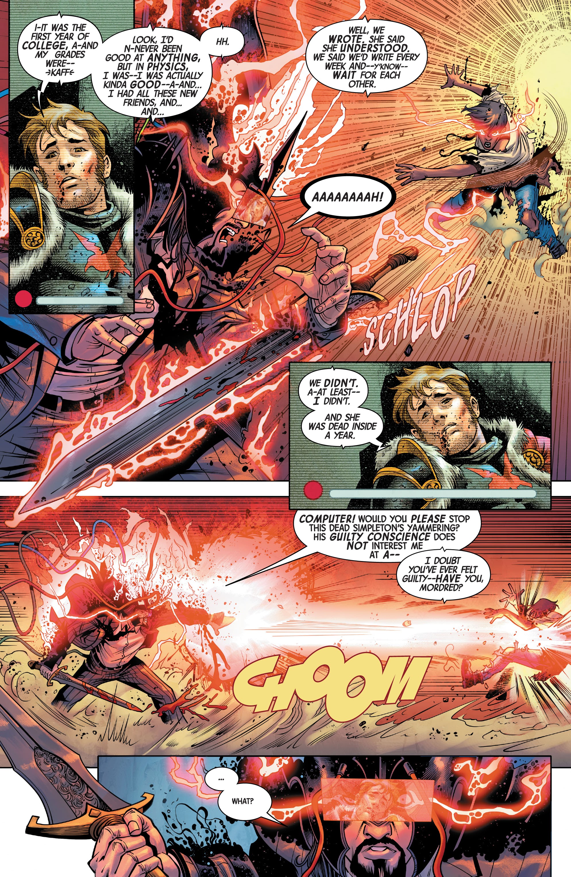 Read online Black Knight: Curse Of The Ebony Blade comic -  Issue #5 - 10