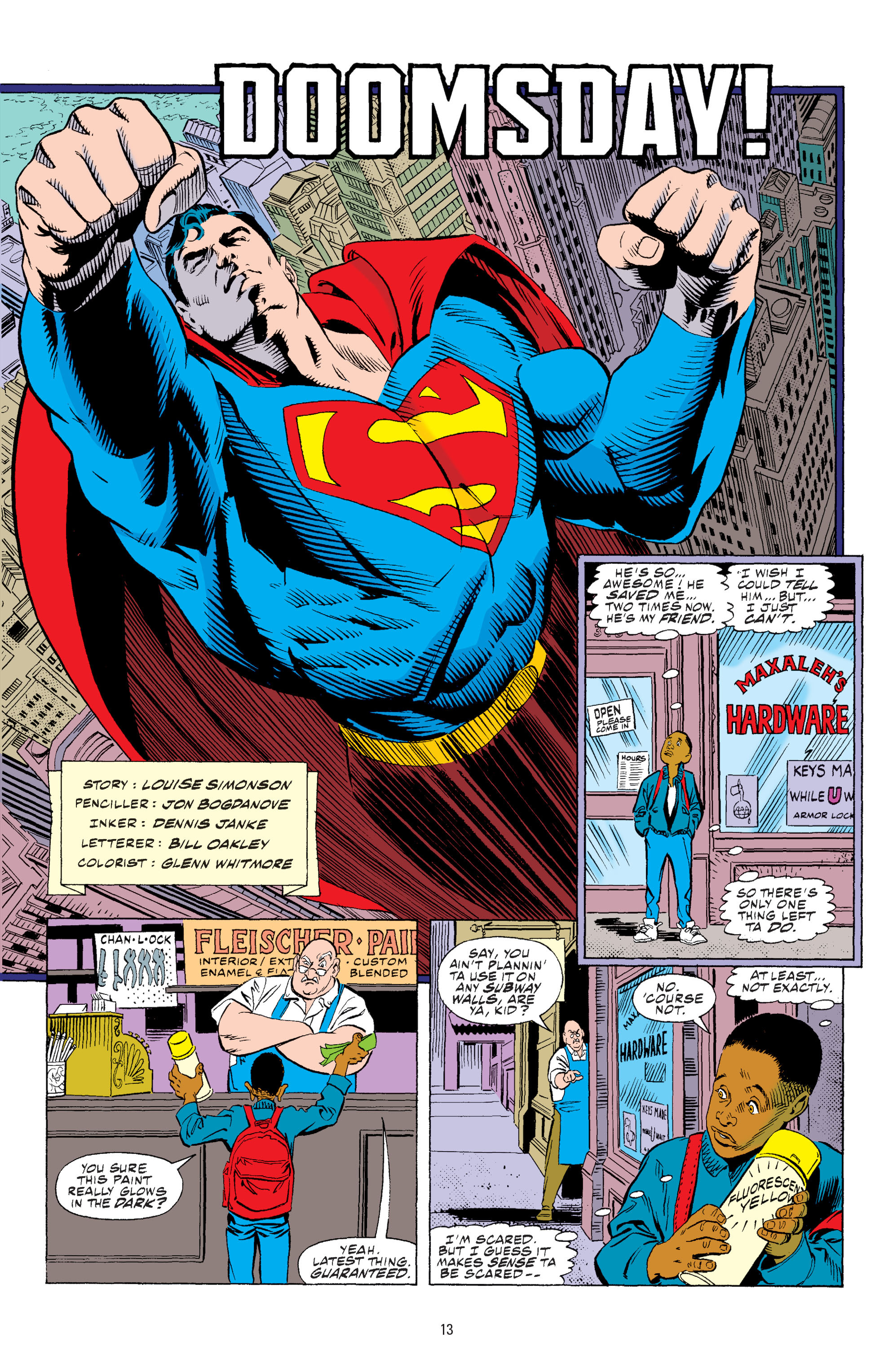Read online The Death of Superman (1993) comic -  Issue # TPB (Part 1) - 14