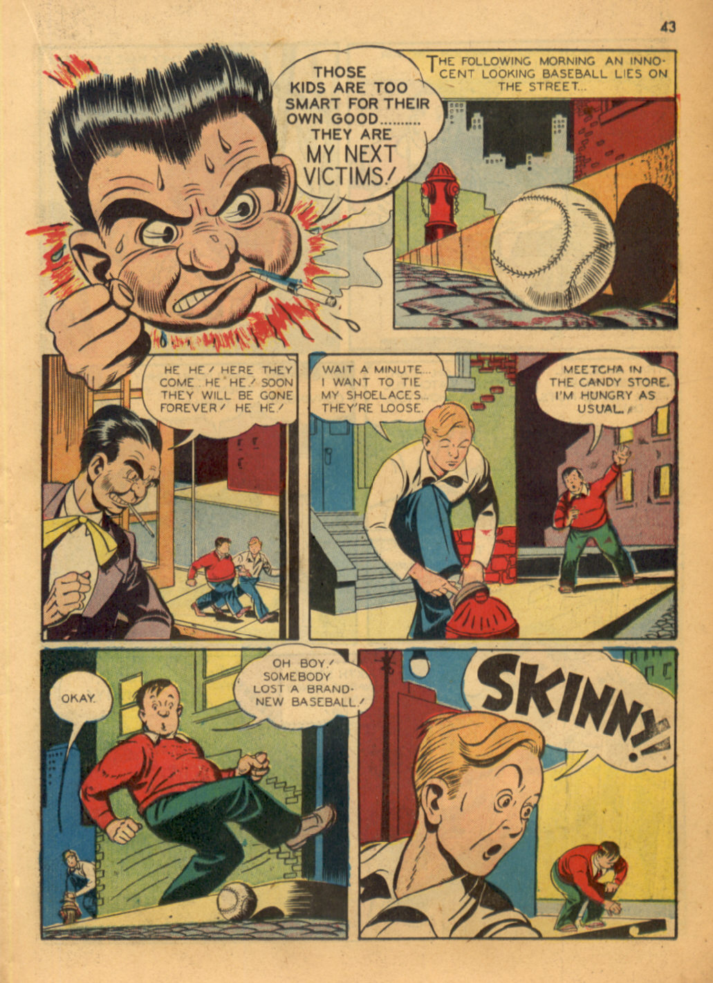 Read online Shadow Comics comic -  Issue #32 - 44