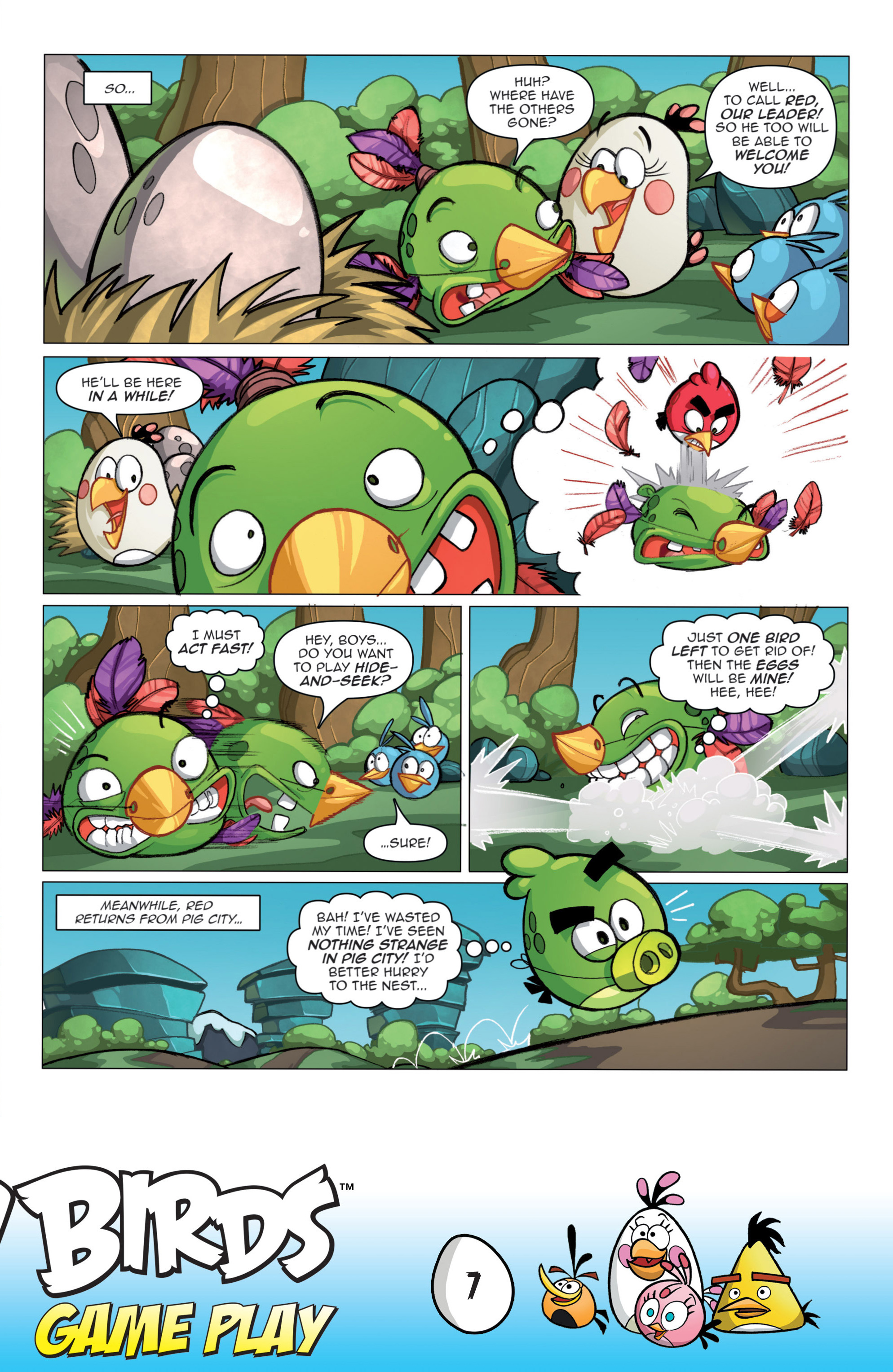 Read online Angry Birds Comics: Game Play comic -  Issue #2 - 9