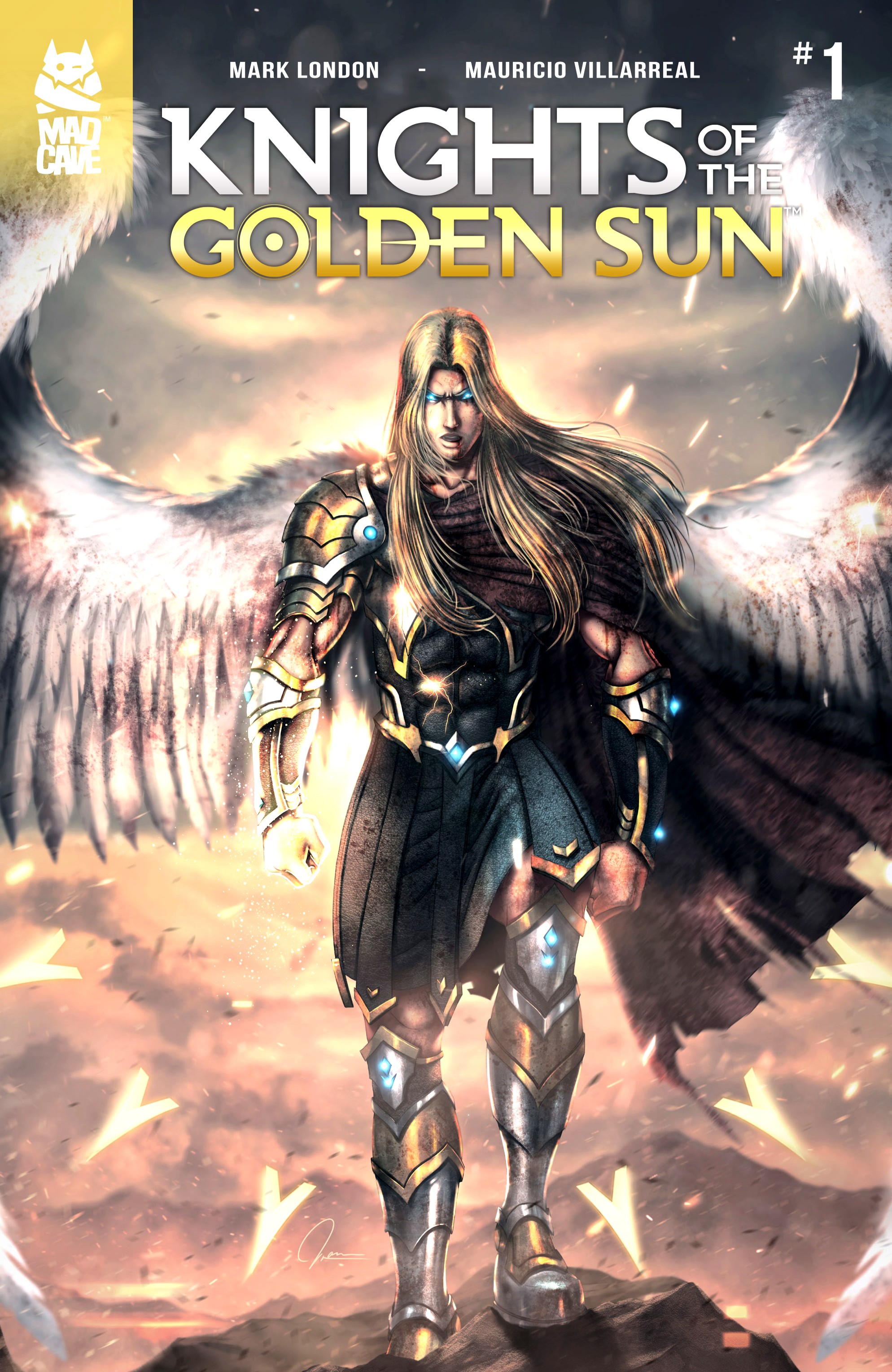 Read online Knights of the Golden Sun comic -  Issue #1 - 1