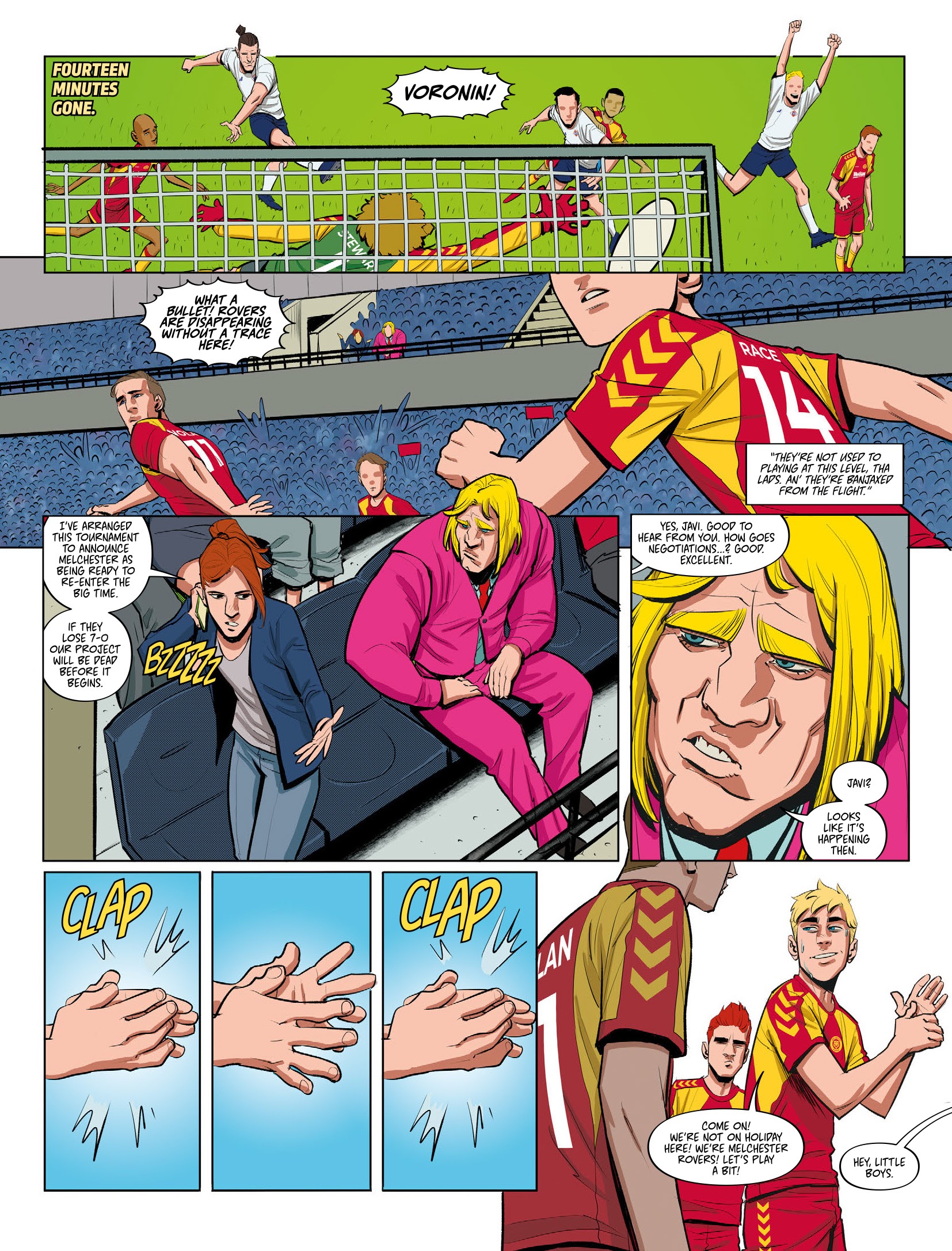 Read online Roy of the Rovers Summer Special 2020 comic -  Issue # Full - 8