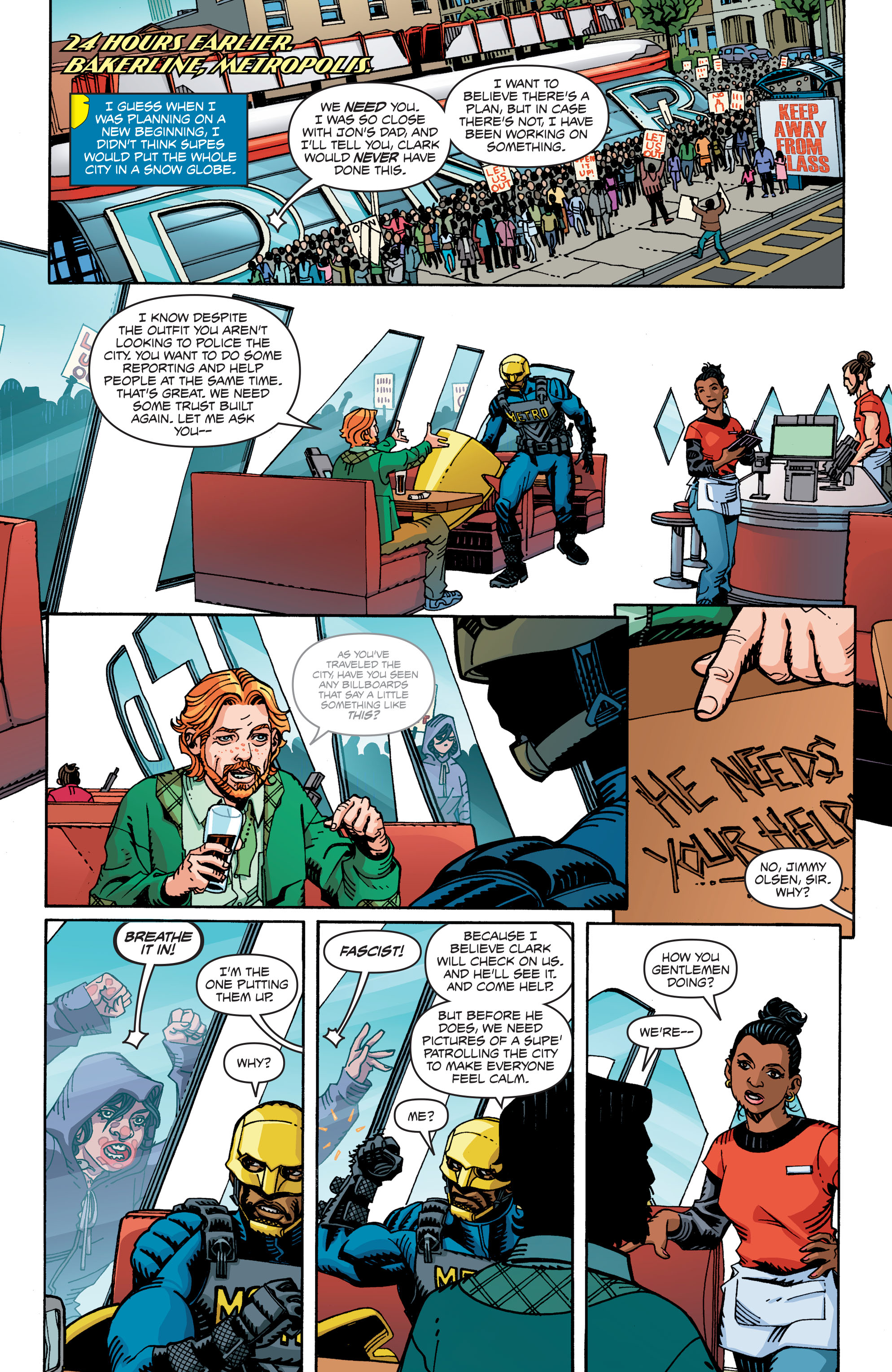 Read online Future State: Superman of Metropolis comic -  Issue #1 - 35