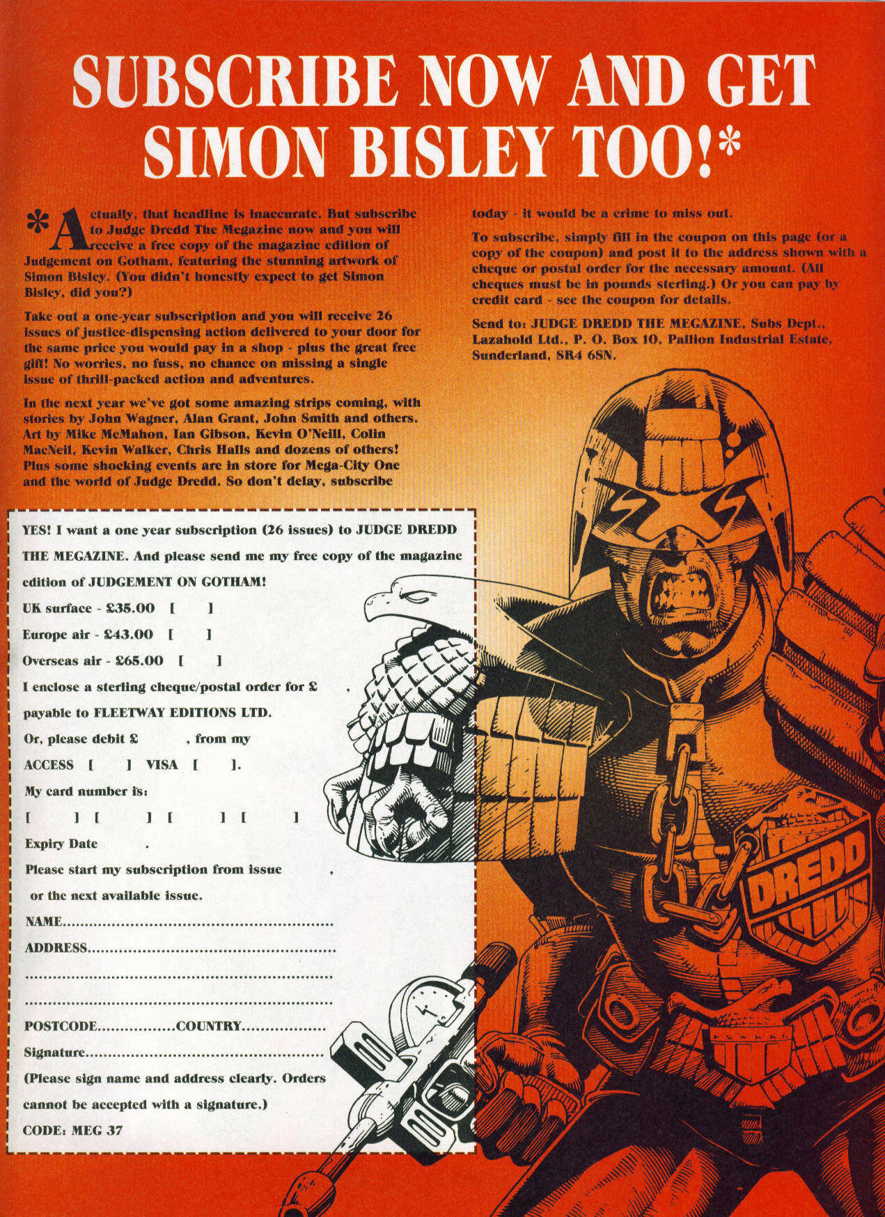 Read online Judge Dredd: The Megazine (vol. 2) comic -  Issue #37 - 13