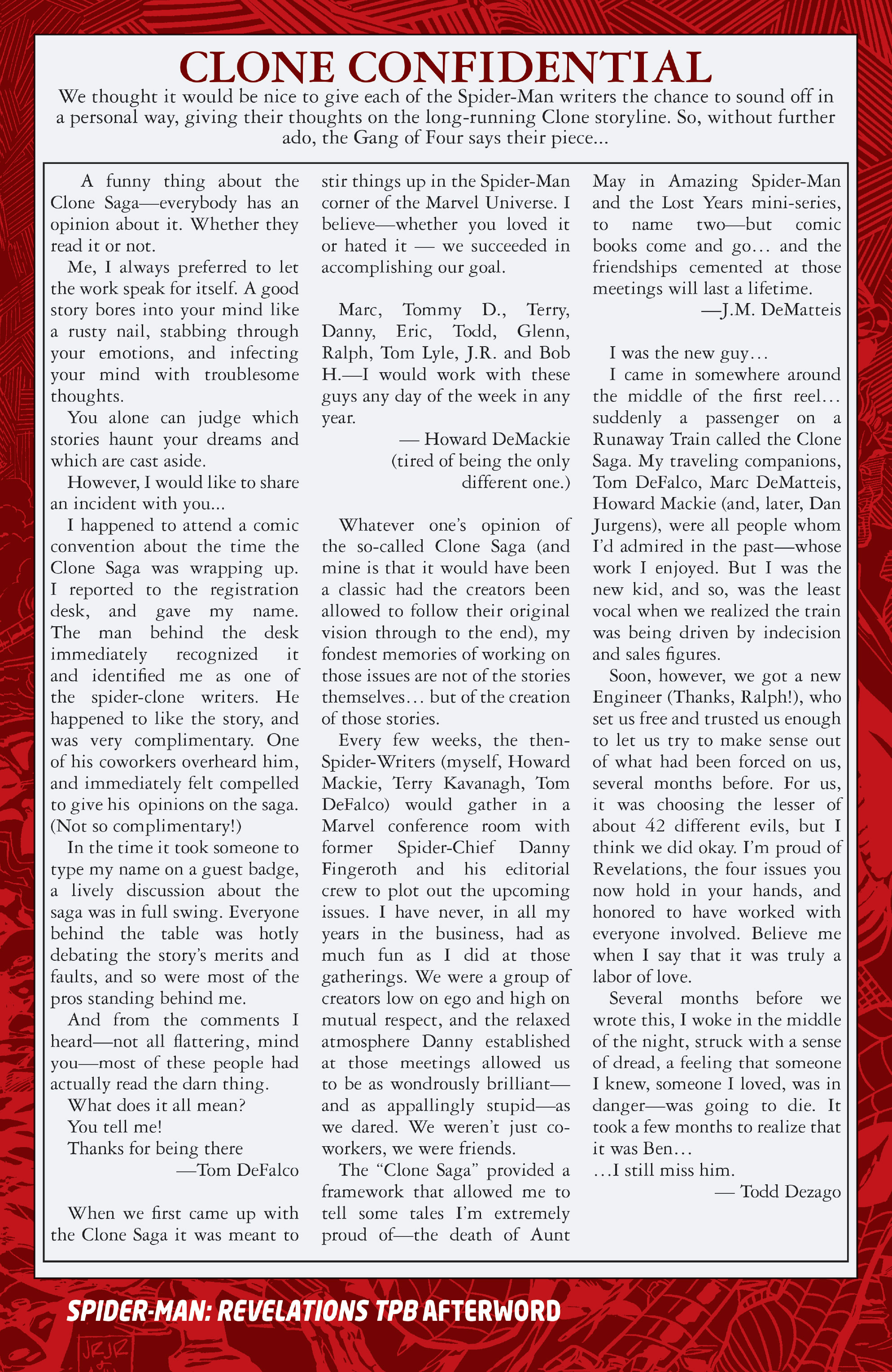 Read online The Amazing Spider-Man: The Complete Ben Reilly Epic comic -  Issue # TPB 6 - 424