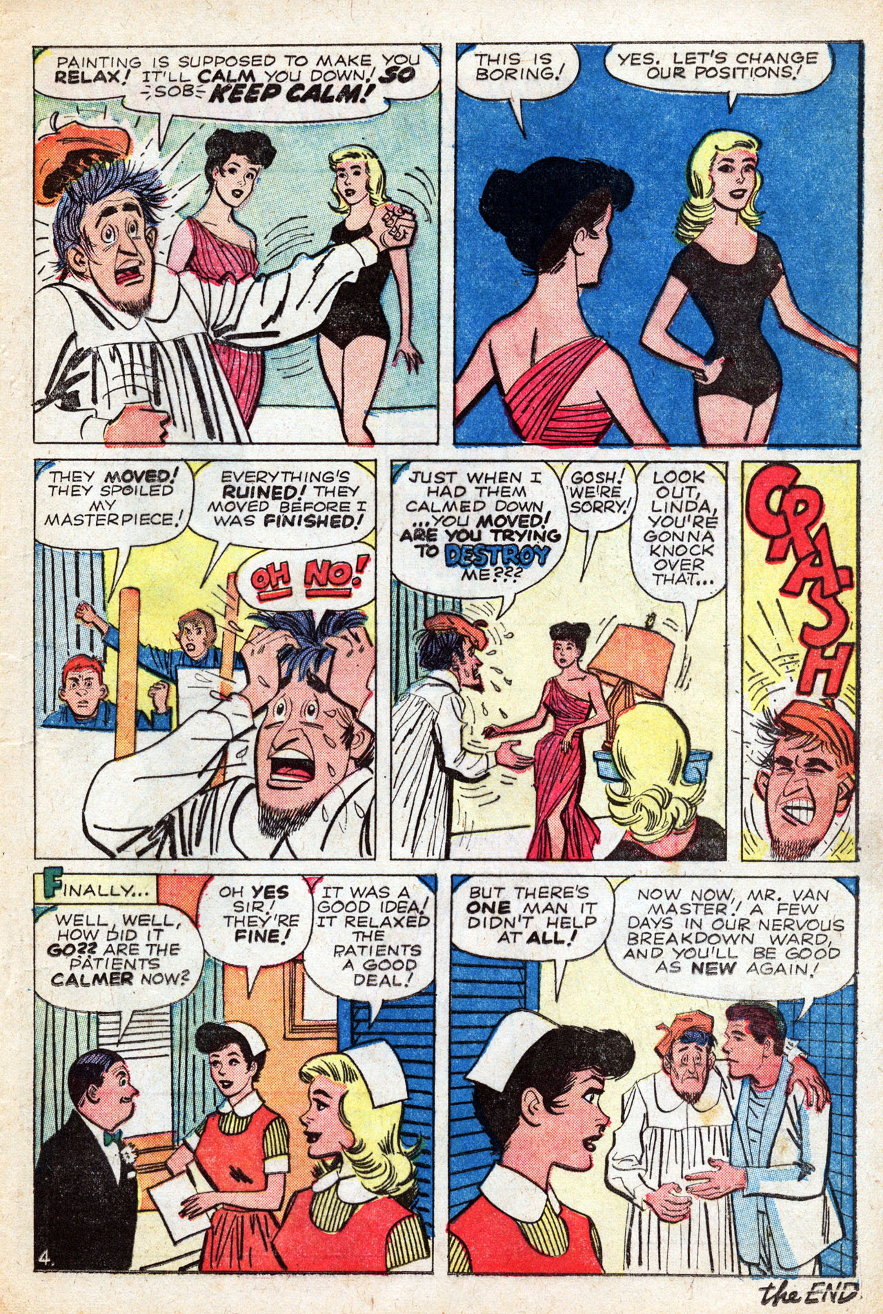 Read online Linda Carter, Student Nurse comic -  Issue #4 - 13