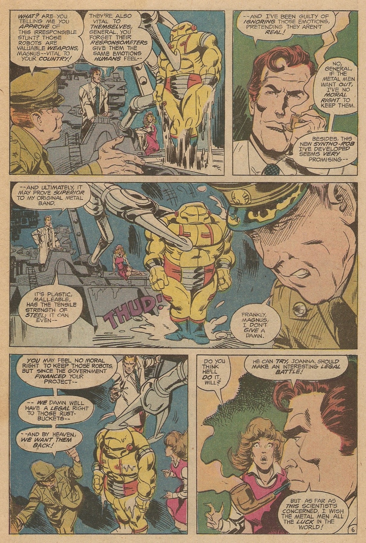 Read online Metal Men (1963) comic -  Issue #54 - 10