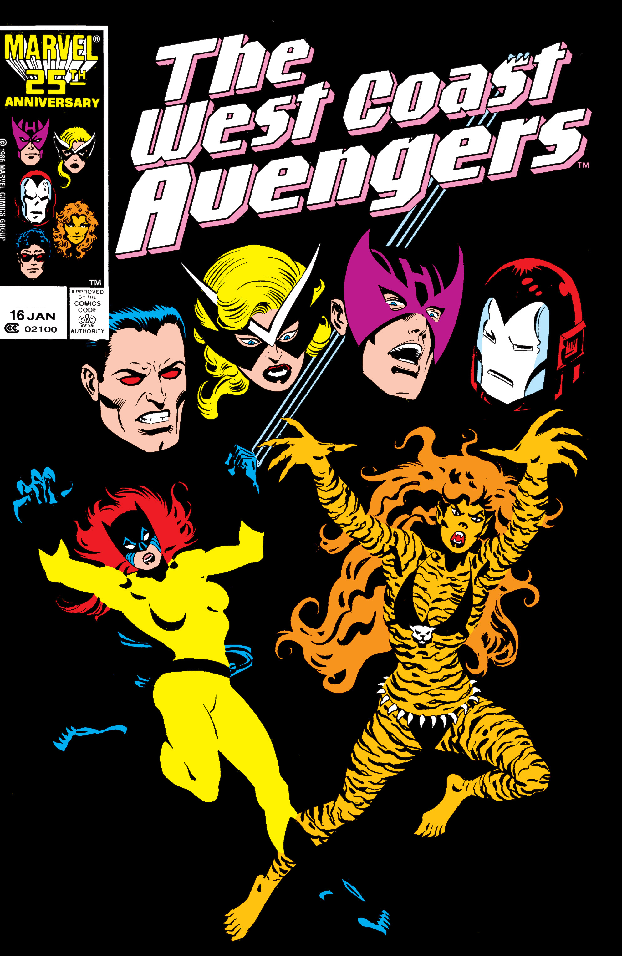 Read online West Coast Avengers (1985) comic -  Issue #16 - 1