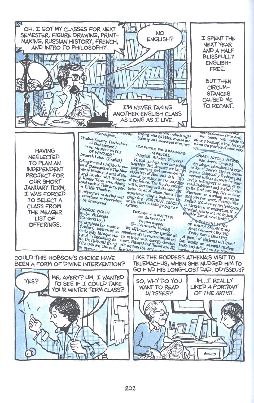 Read online Fun Home: A Family Tragicomic comic -  Issue # TPB - 208