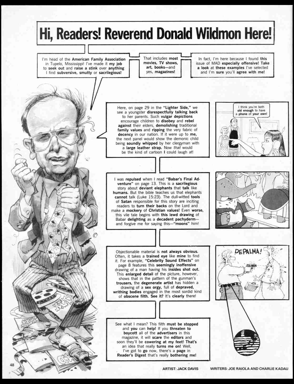 Read online MAD comic -  Issue #302 - 51