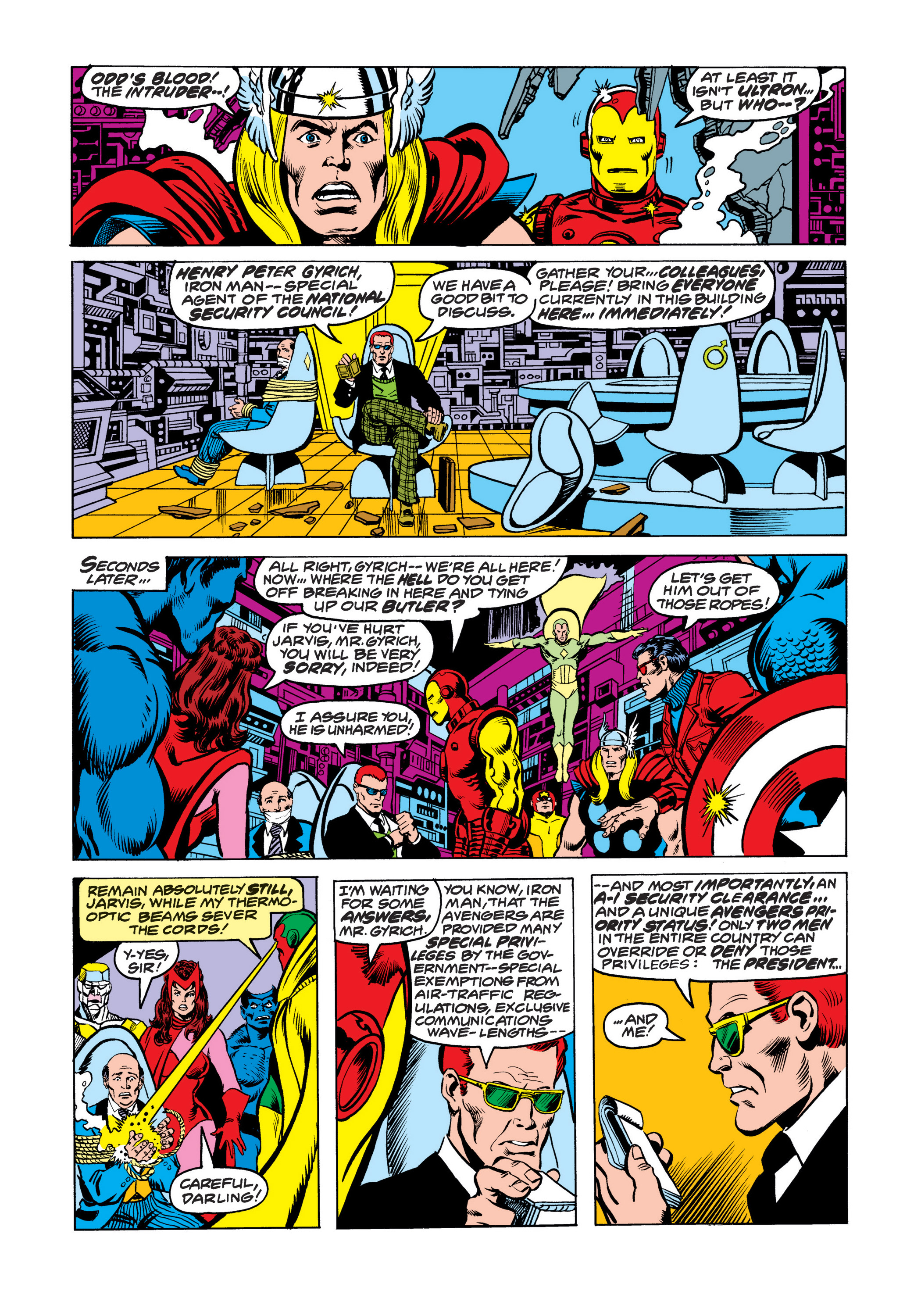 Read online Marvel Masterworks: The Avengers comic -  Issue # TPB 17 (Part 2) - 56
