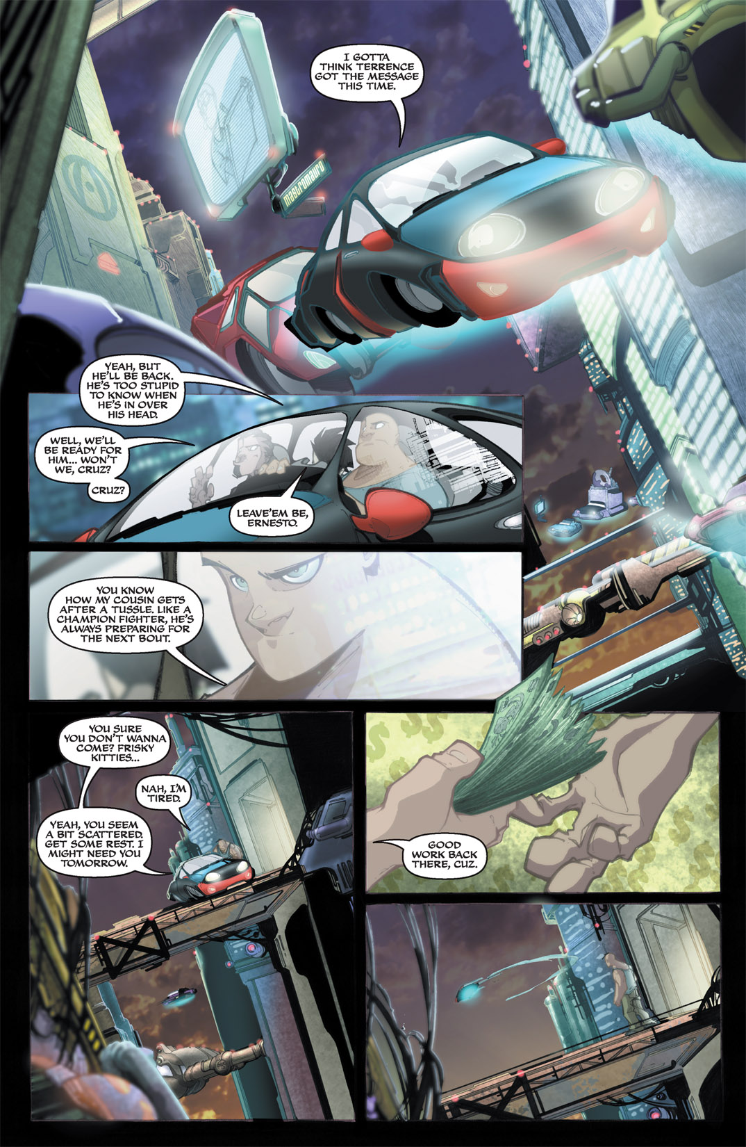 Read online Michael Turner's Soulfire: New World Order comic -  Issue # _Beginnings - 8