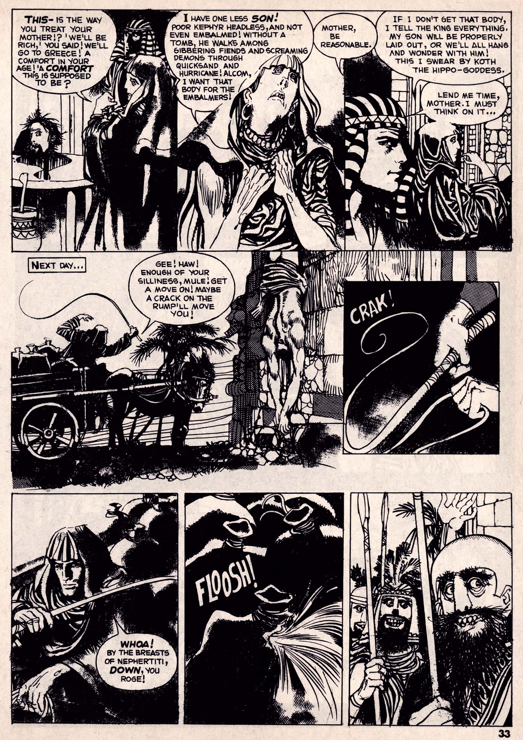 Read online Vampirella (1969) comic -  Issue #13 - 33