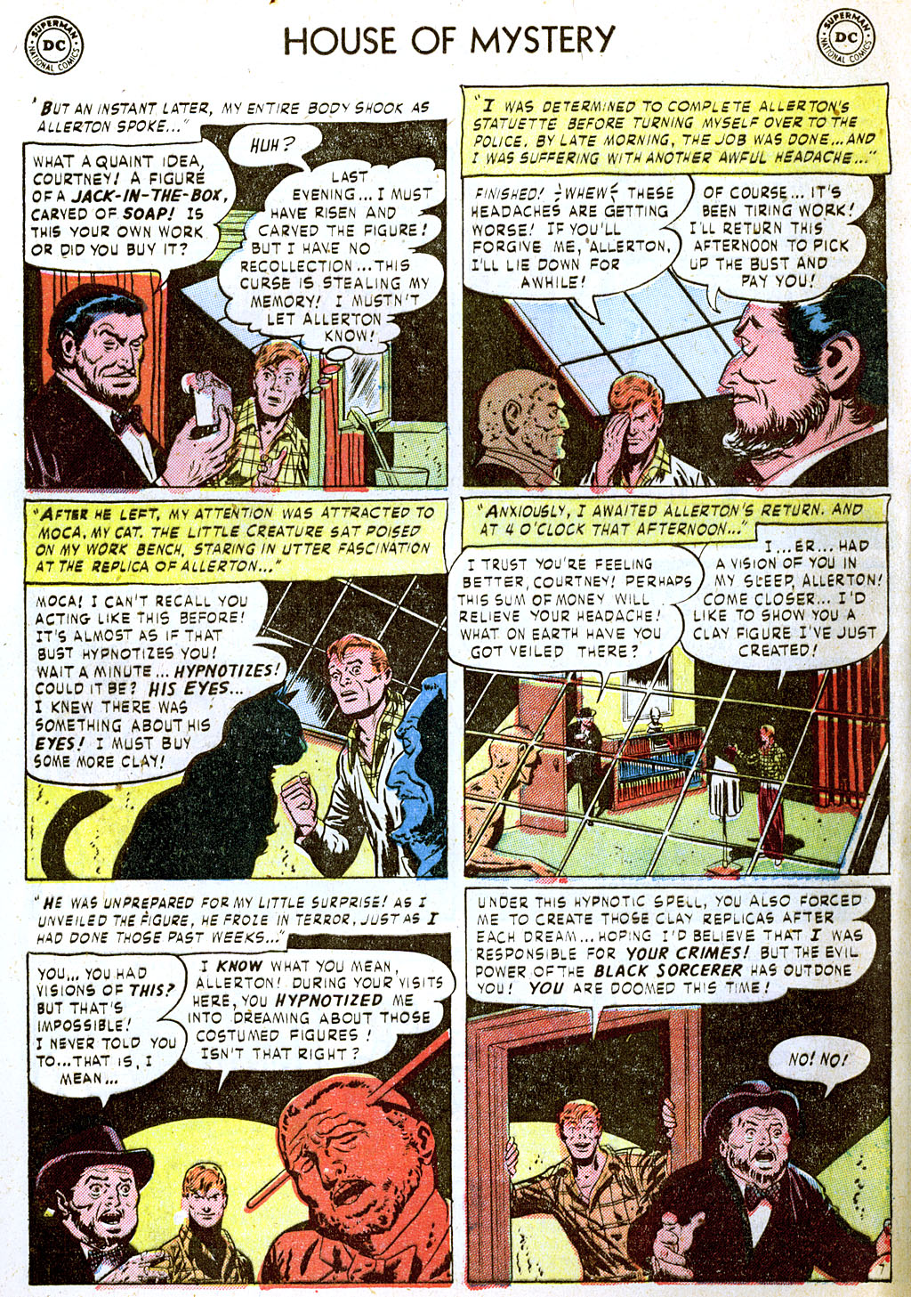 Read online House of Mystery (1951) comic -  Issue #6 - 9