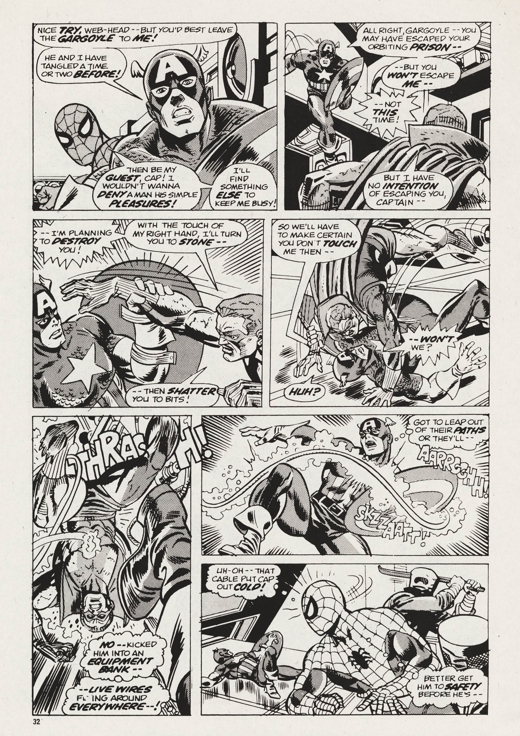 Read online Captain Britain (1976) comic -  Issue #38 - 32