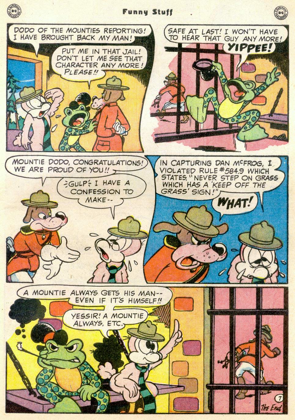 Read online Funny Stuff comic -  Issue #40 - 49